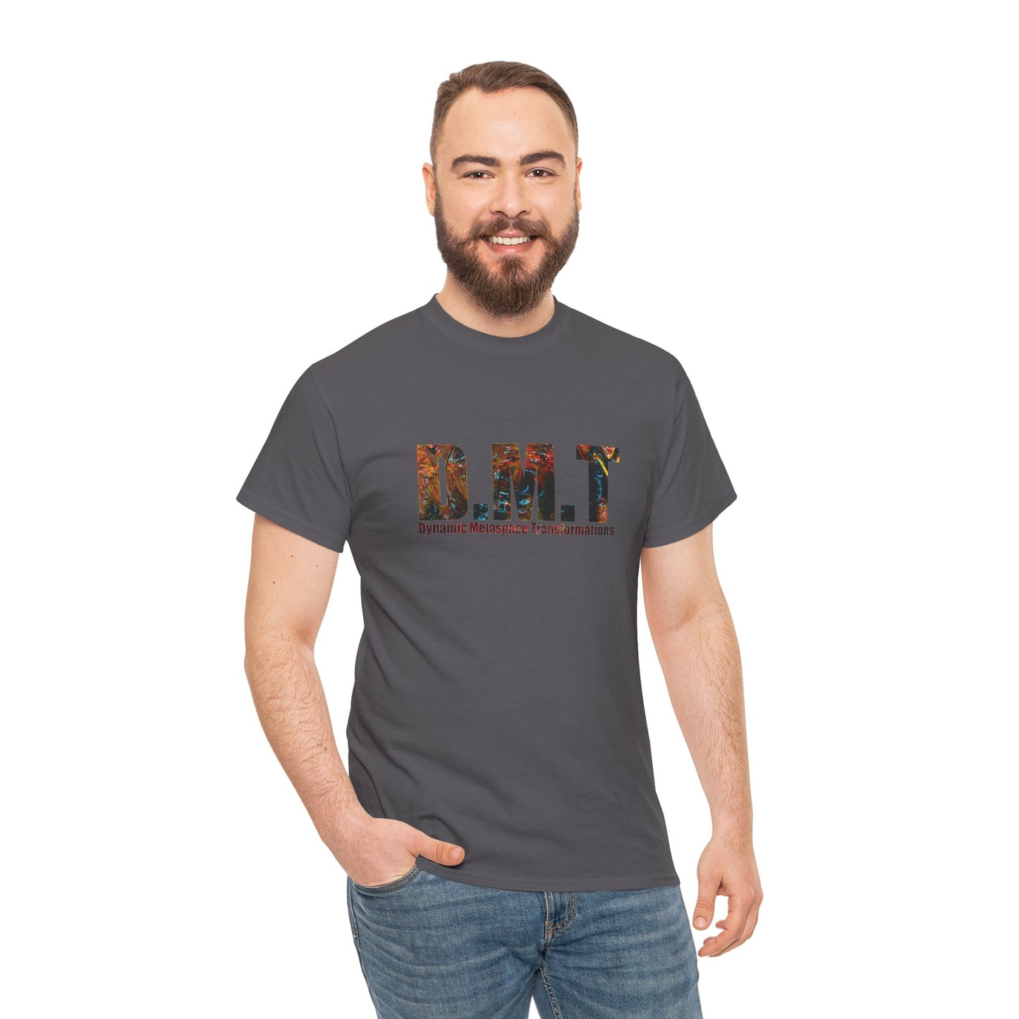 Unisex Heavy Cotton Tee - DMT Dynamic No.2