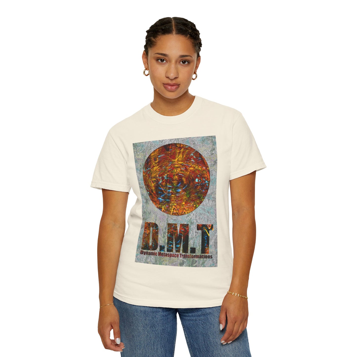 Unisex Garment-Dyed T-shirt - DMT Spheres No.1
