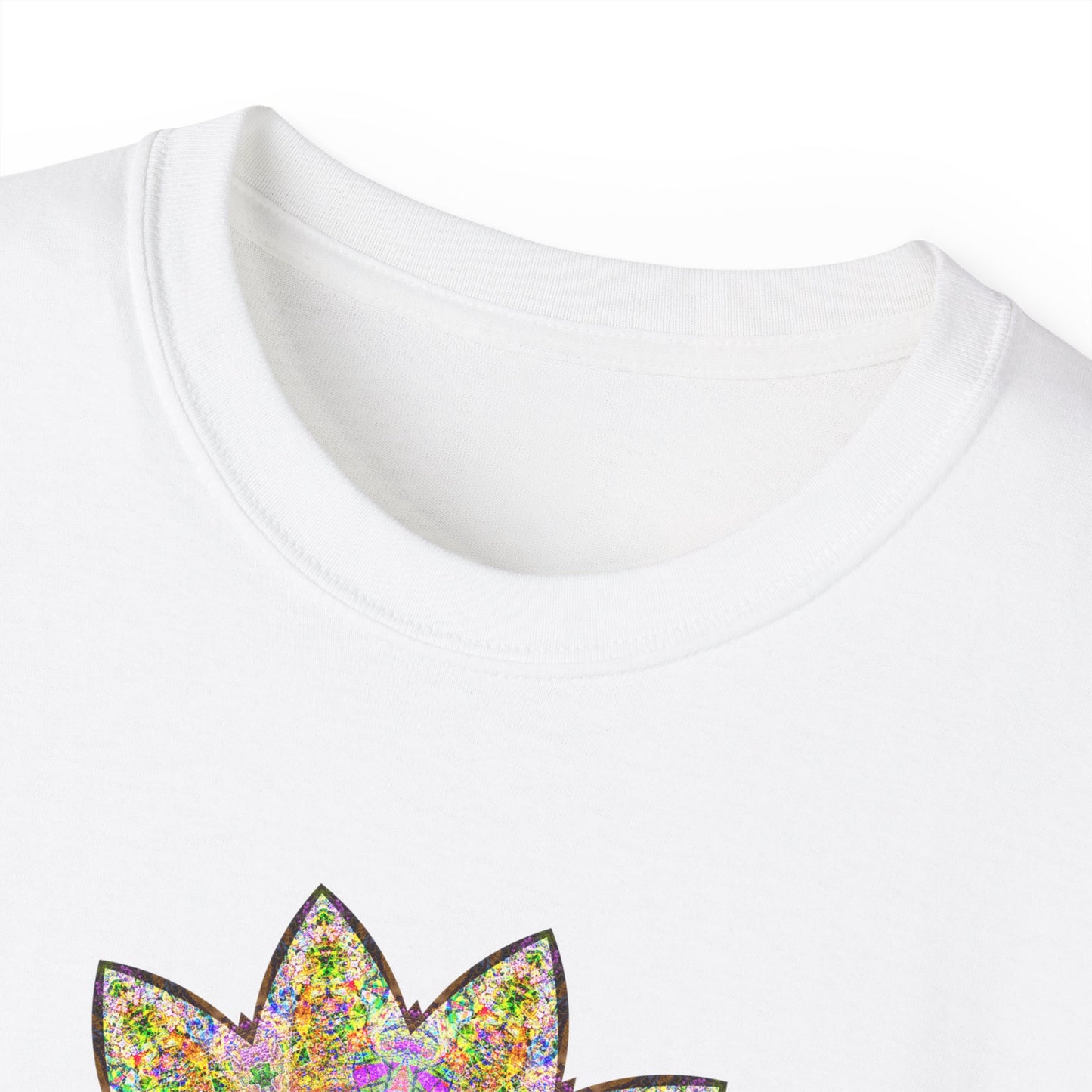 Unisex Ultra Cotton Tee - Love Light Mandalas No.14