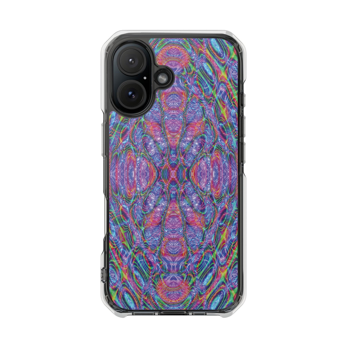 iPhone 16 Magnetic Clear Impact Case - DMT Seer No.22
