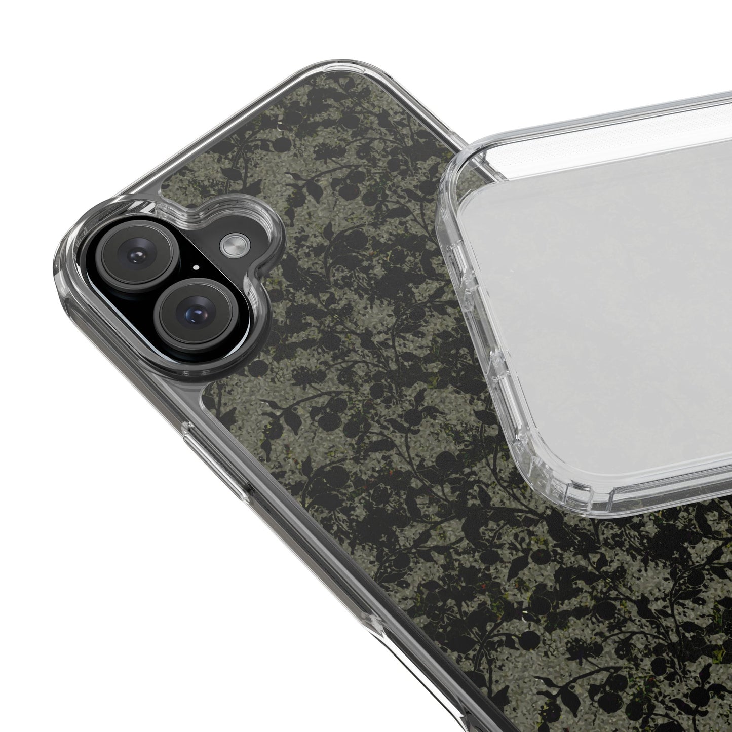 iPhone 16 Clear Case – Hidden Weave Series V3 No.25