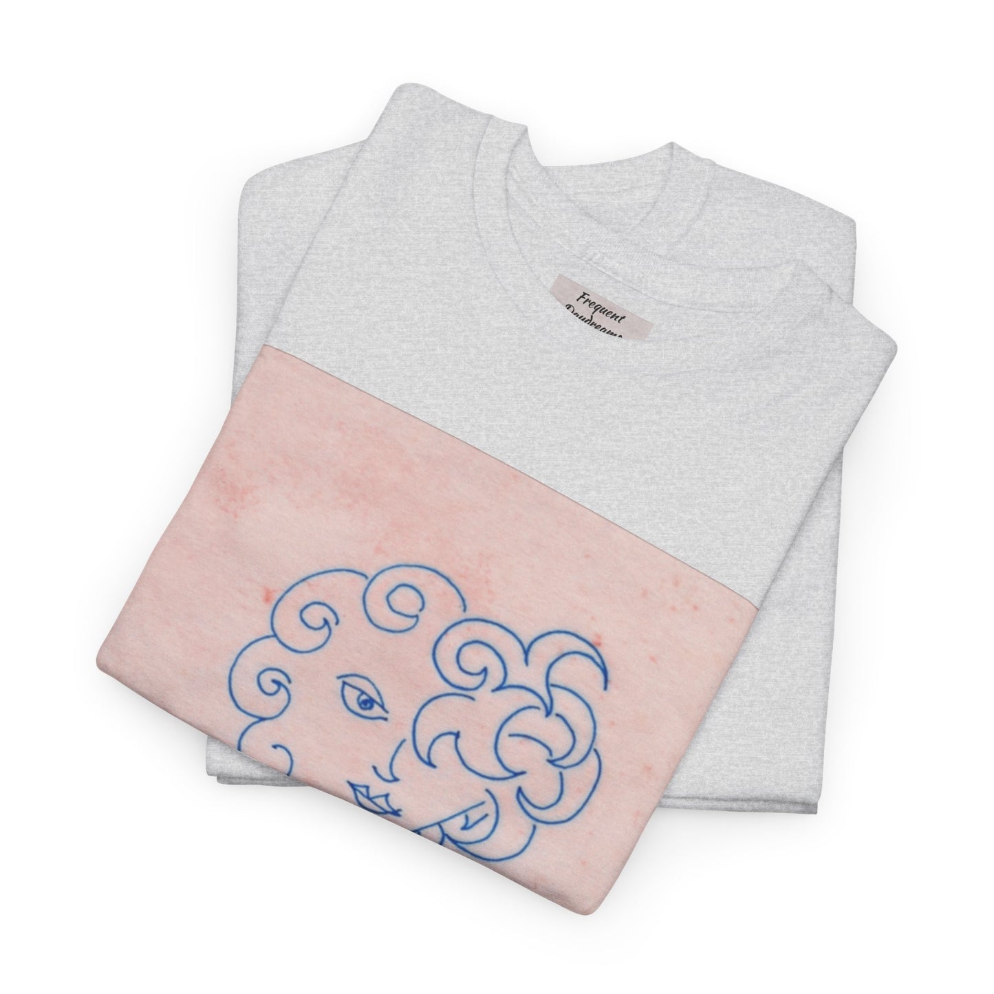 Unisex Heavy Cotton Tee - Frequent Daydreams Sketch No.47
