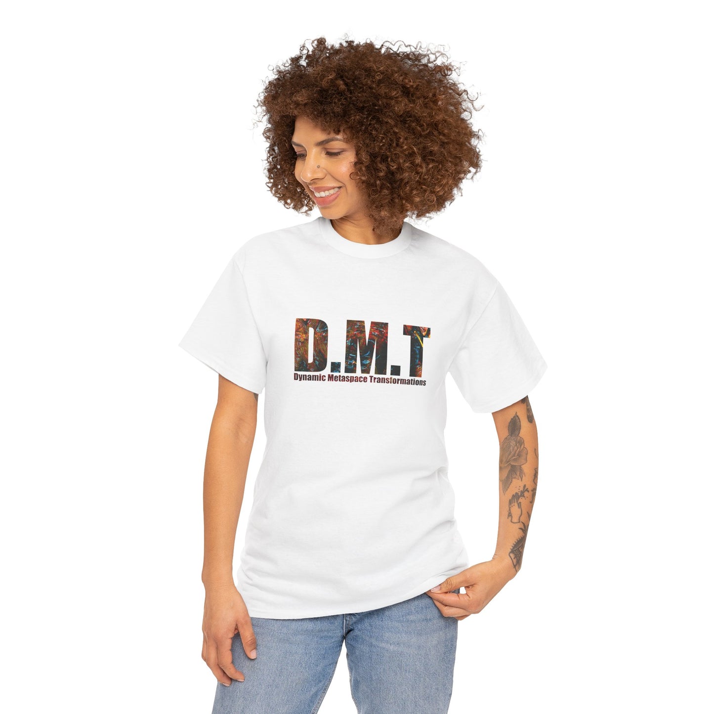 Unisex Heavy Cotton Tee - DMT Dynamic No.2