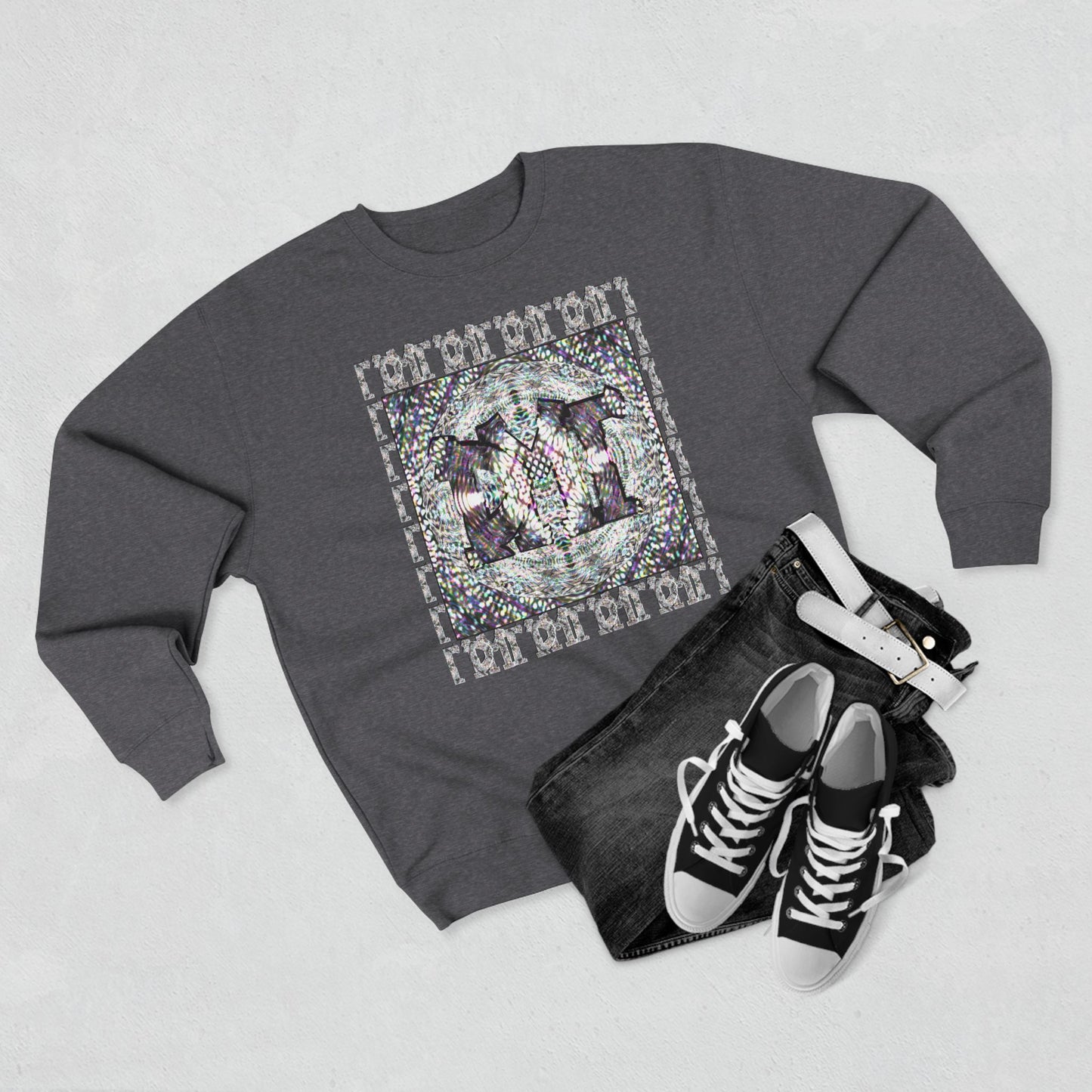 Unisex Crewneck Sweatshirt - DMT Scribe No.8