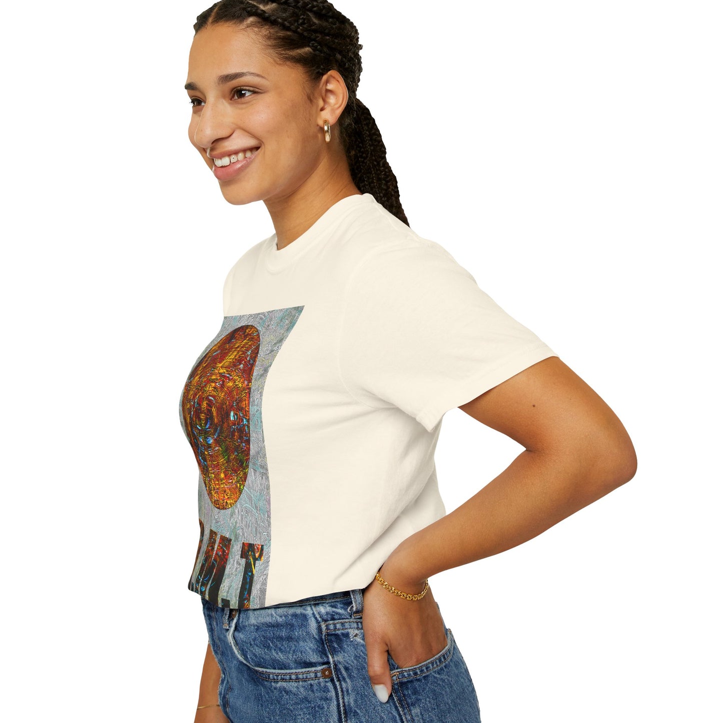 Unisex Garment-Dyed T-shirt - DMT Spheres No.1