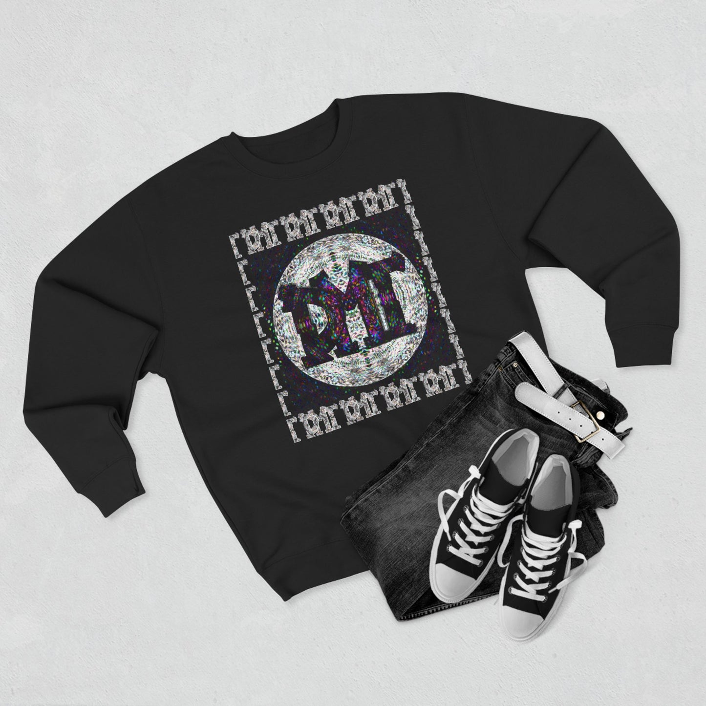 Unisex Crewneck Sweatshirt - DMT Scribe No.3