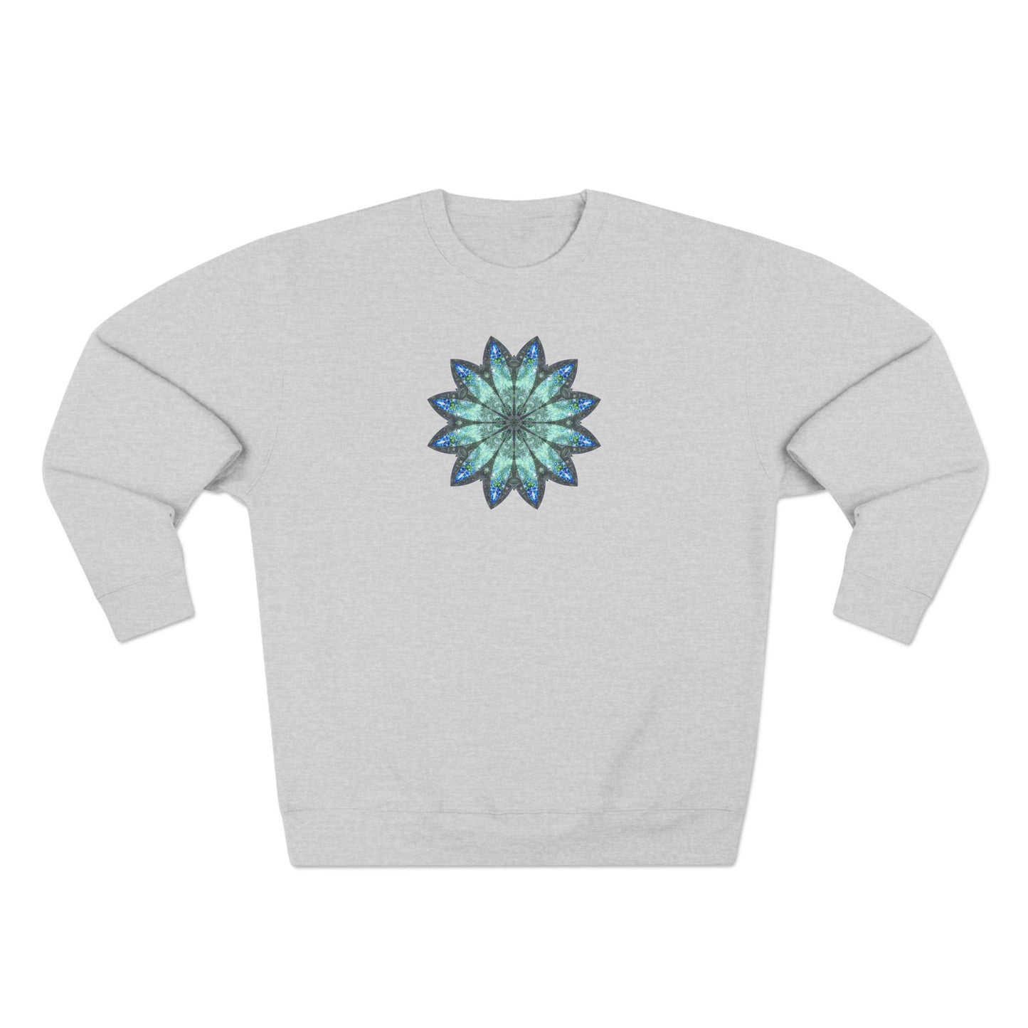 Unisex Crewneck Sweatshirt - Love Light Mandalas No.20