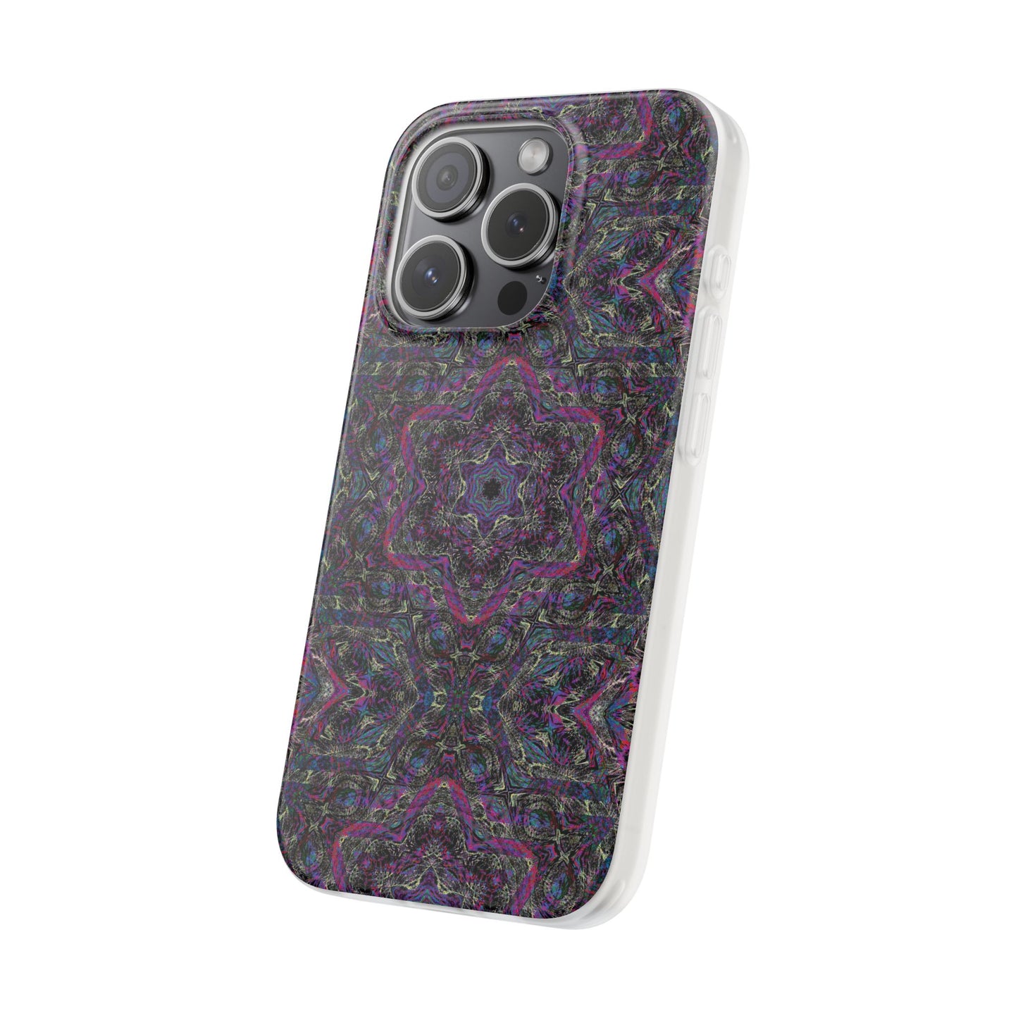 iPhone 15 Flexi Case - P5 Kaleidoscopic No.33