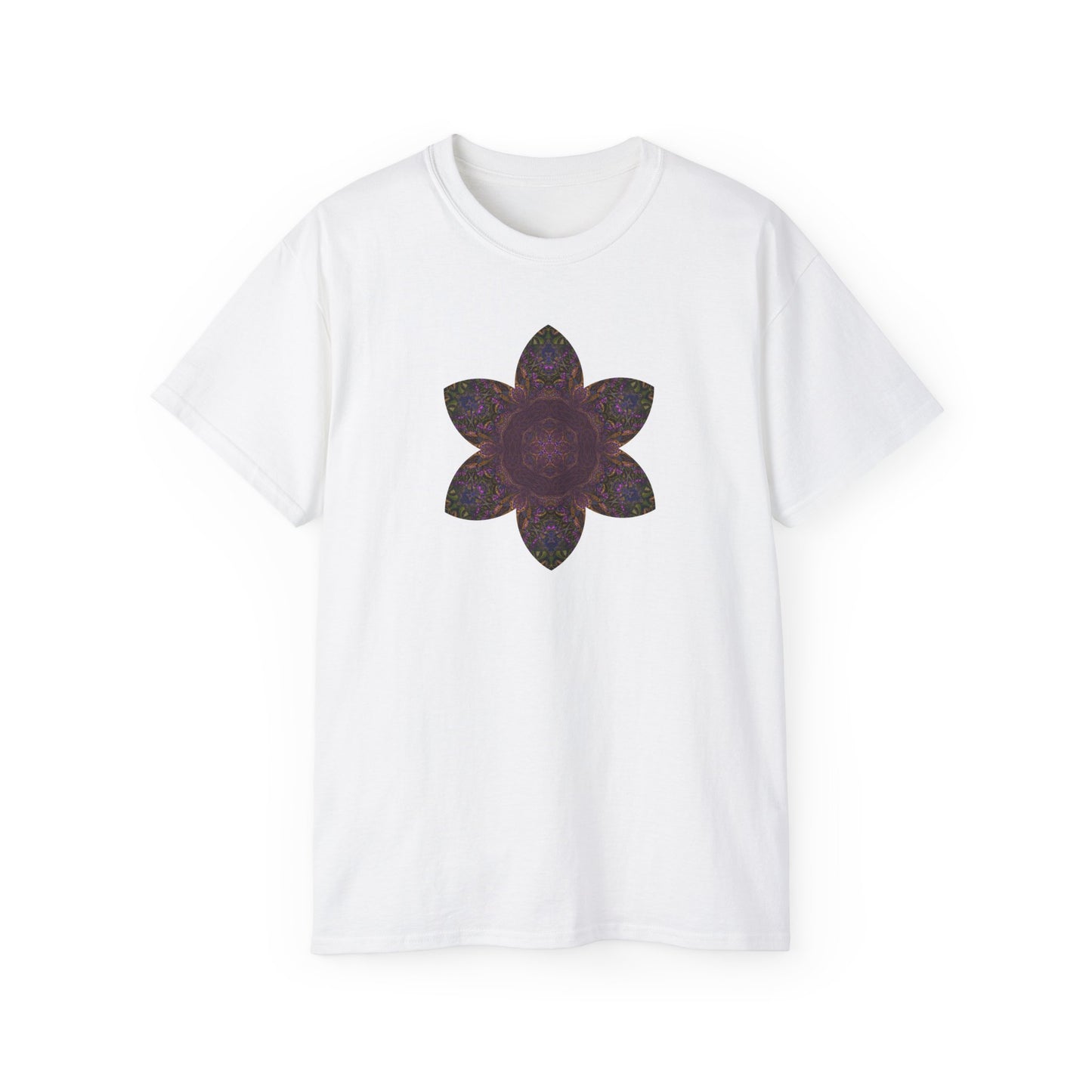 Unisex Ultra Cotton Tee - Love Light Mandalas No.3