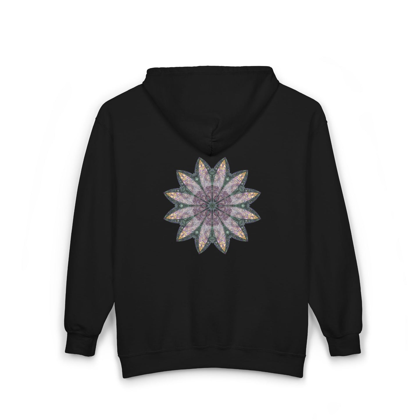 Unisex Heavy Blend™ Full Zip Hooded Sweatshirt - Love Light Mandalas No.21