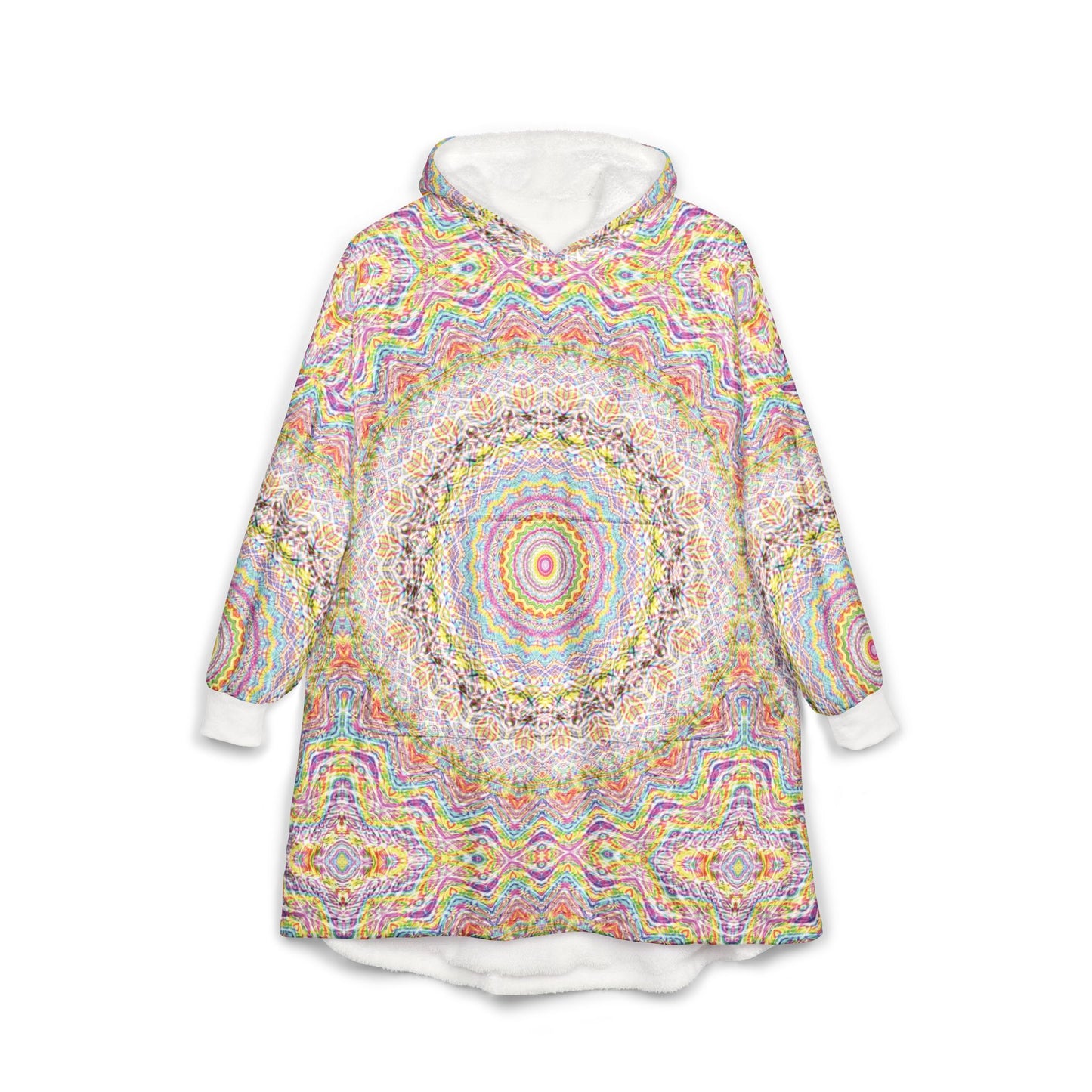 Unisex Hooded Blanket - DMT Seer No. 11