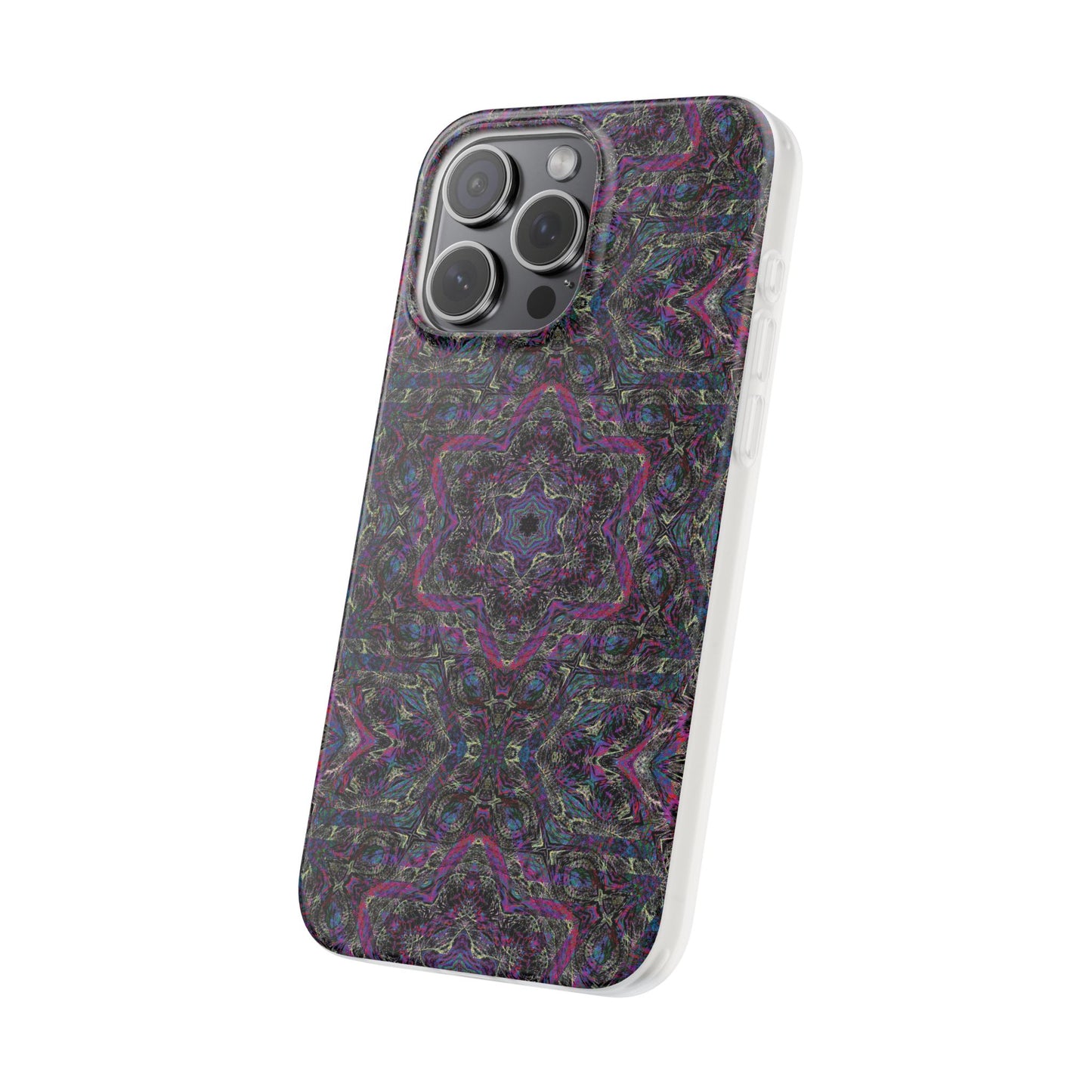 iPhone 15 Flexi Case - P5 Kaleidoscopic No.33