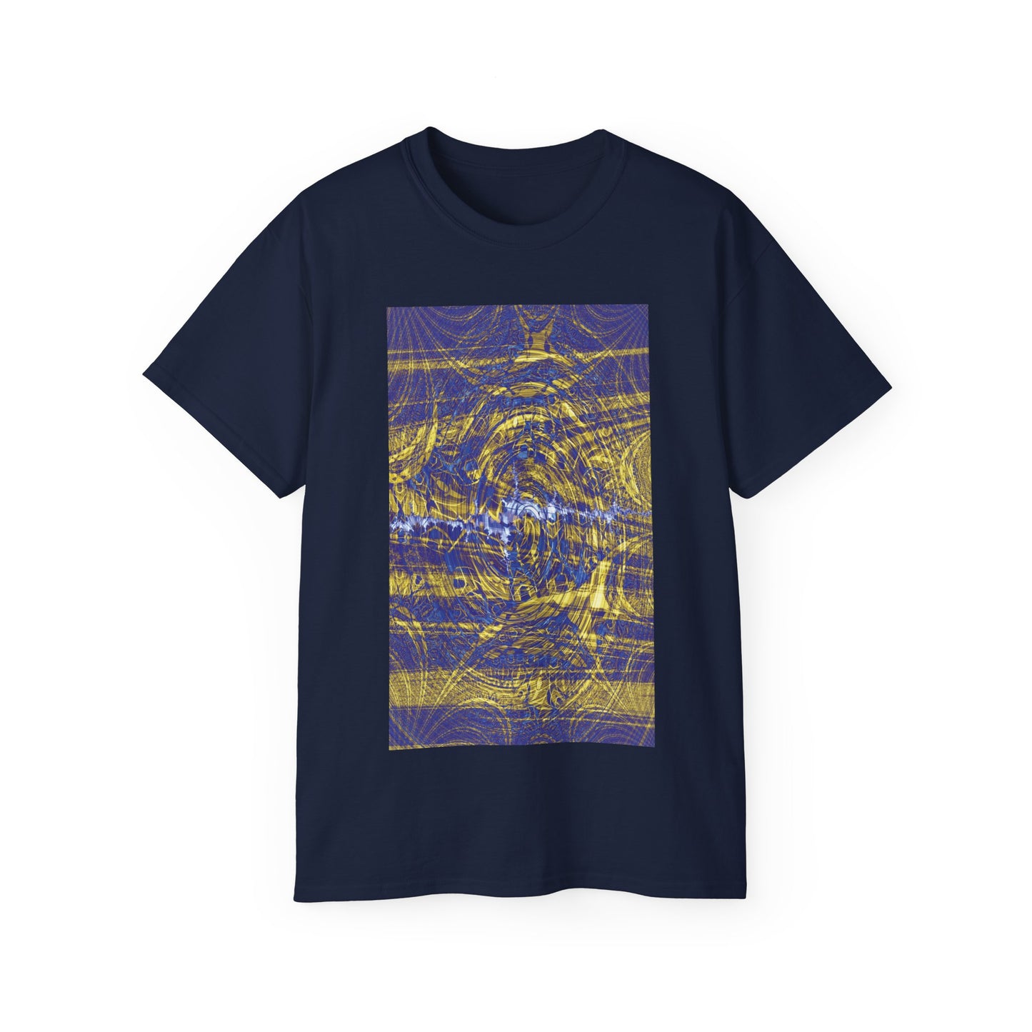 Unisex Ultra Cotton Tee - Love Light Fractals No.1