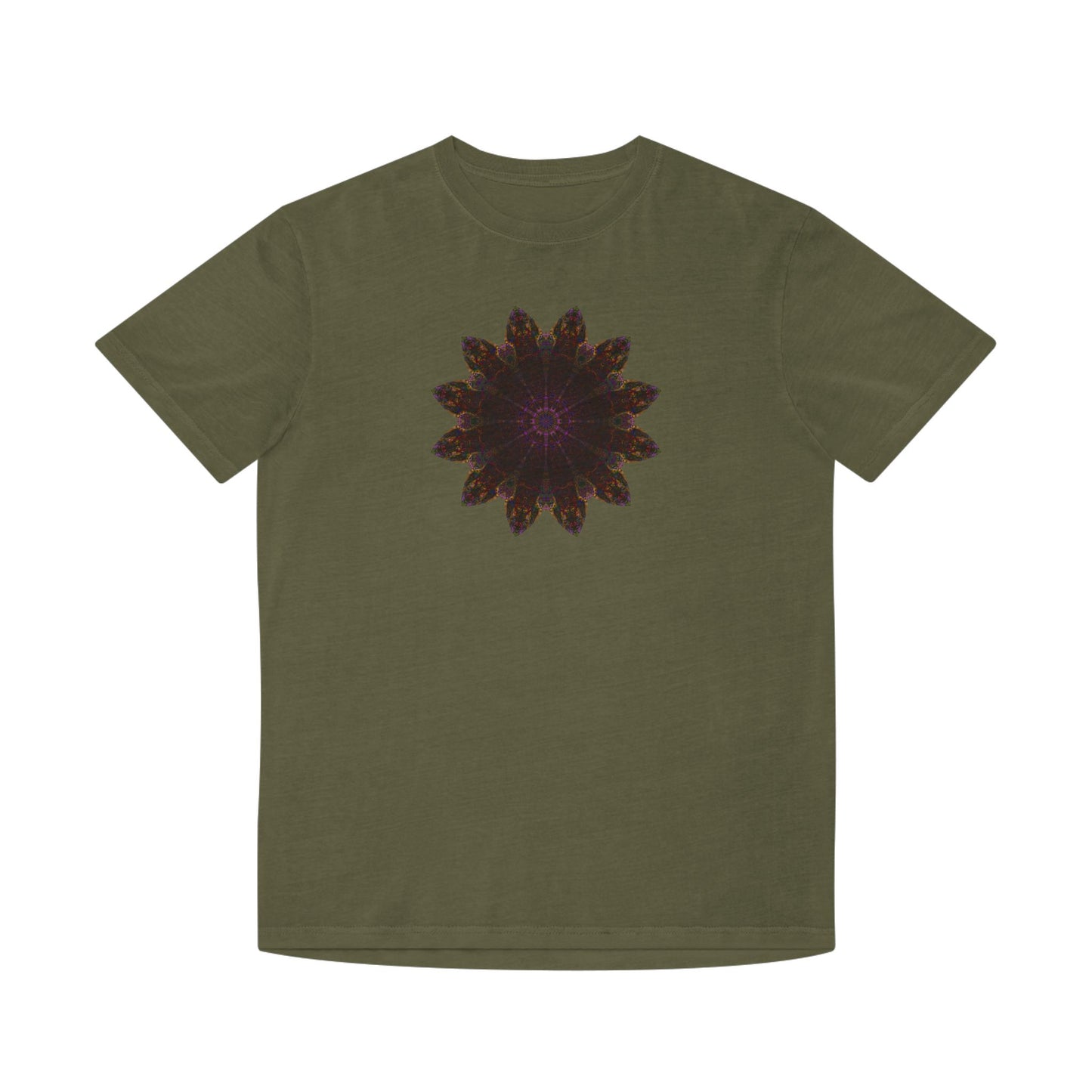 Unisex Faded Shirt - Love Light Mandalas No.12