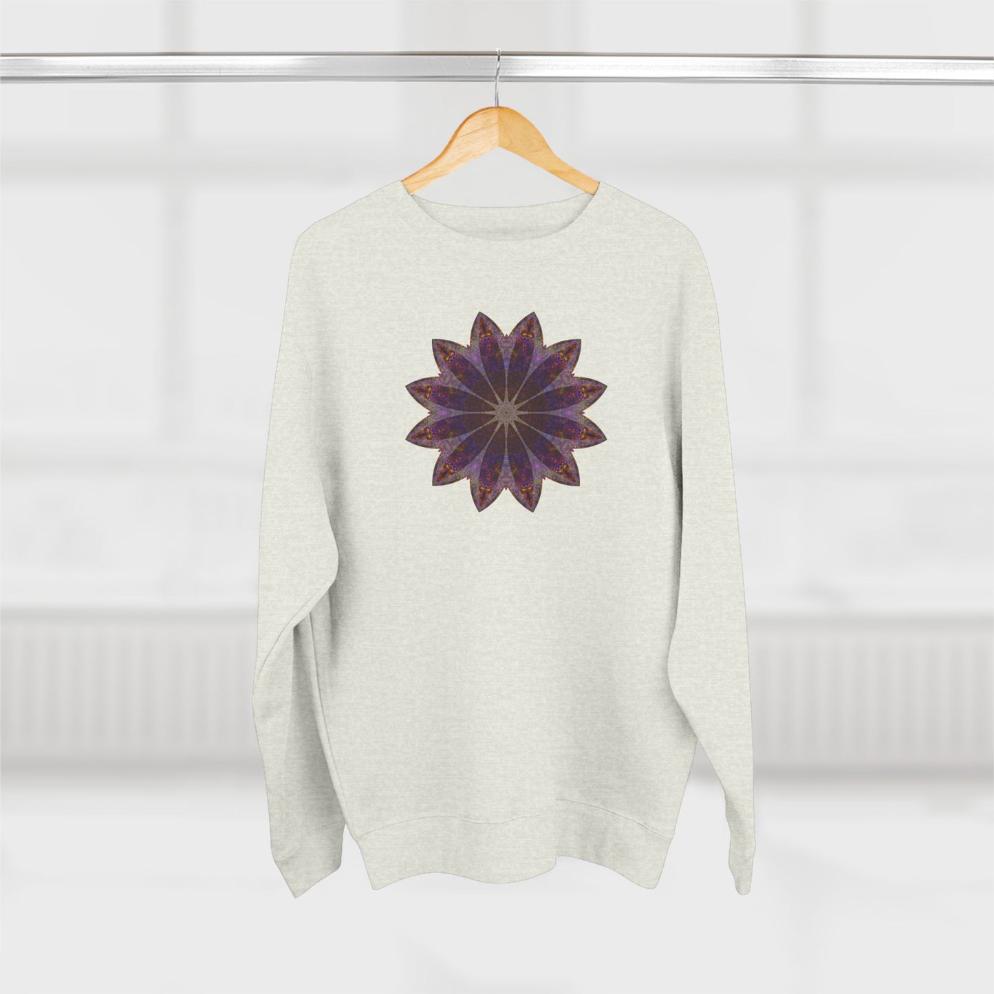 Unisex Crewneck Sweatshirt - Love Light Mandalas No.11