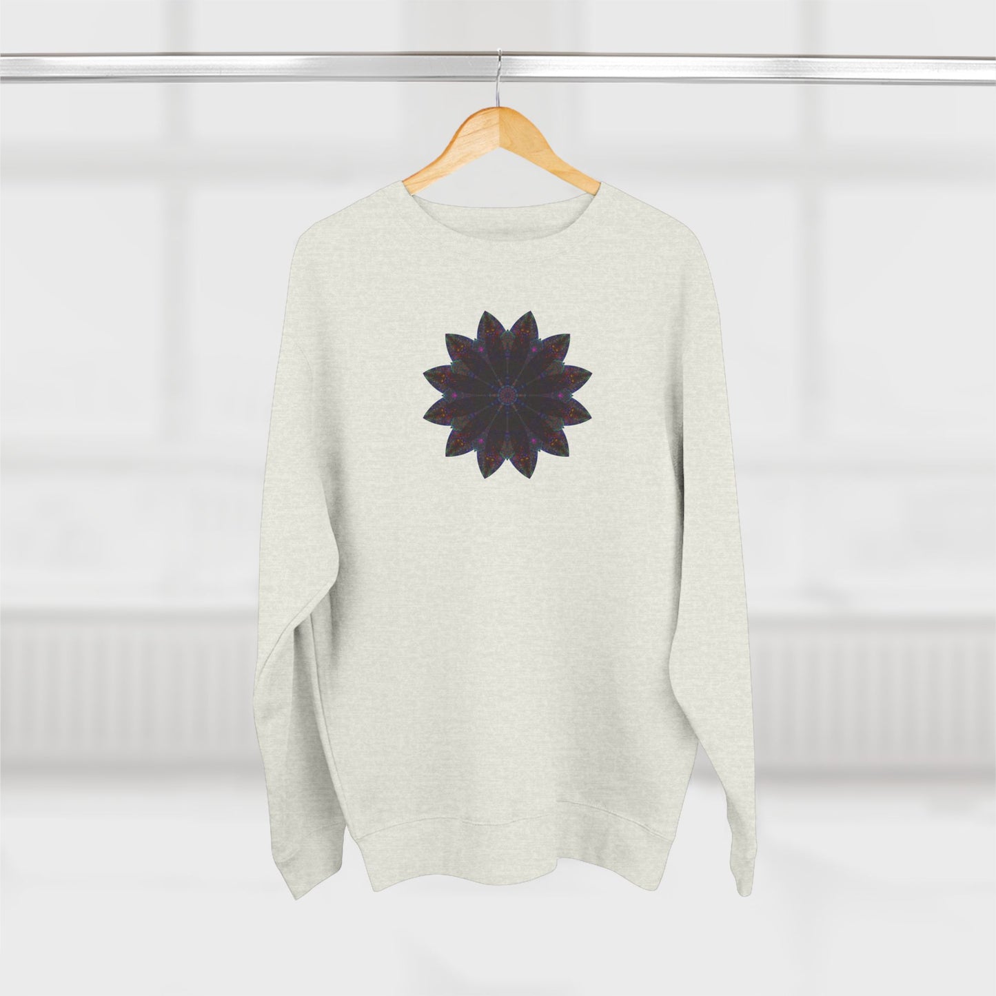 Unisex Crewneck Sweatshirt - Love Light Mandalas No.25