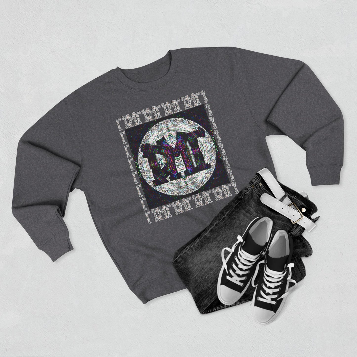 Unisex Crewneck Sweatshirt - DMT Scribe No.3
