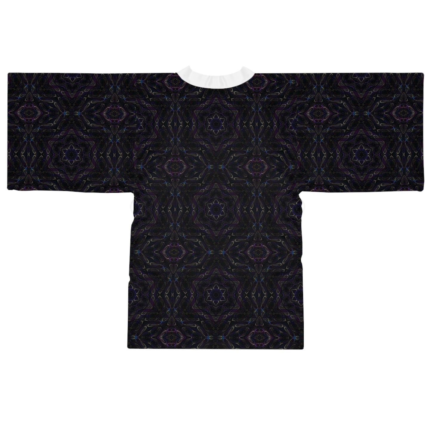 Long Sleeve Kimono Robe - P5 Kaleidoscopic No.13