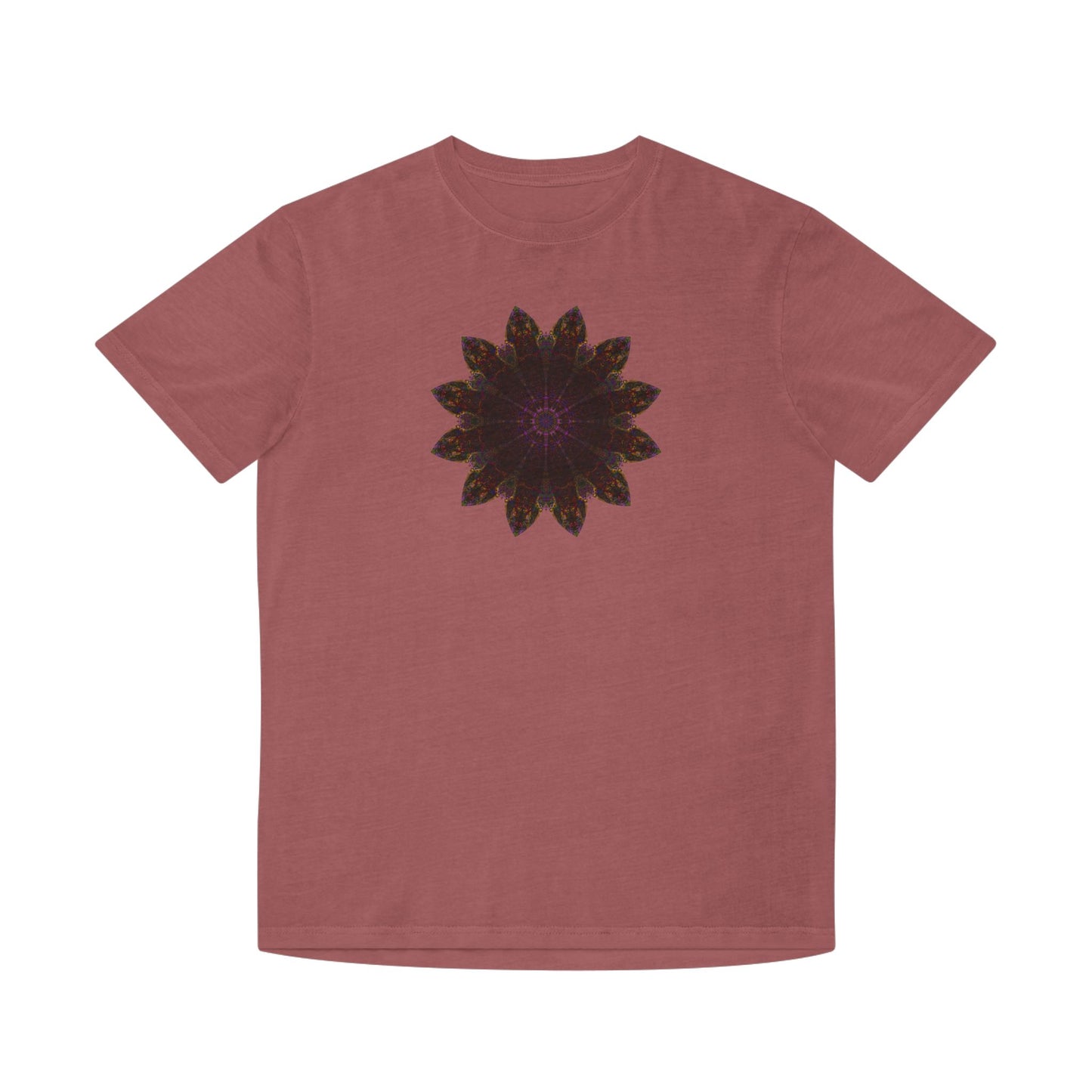 Unisex Faded Shirt - Love Light Mandalas No.12