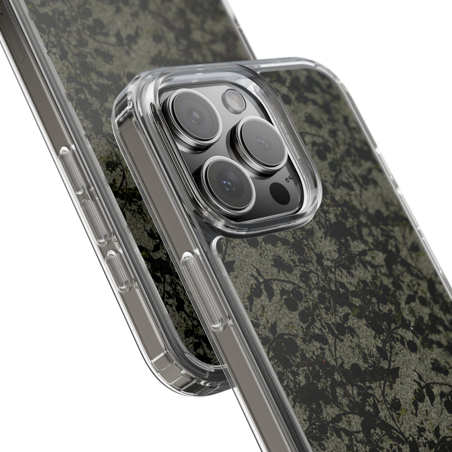 iPhone 16 Clear Case – Hidden Weave Series V3 No.25