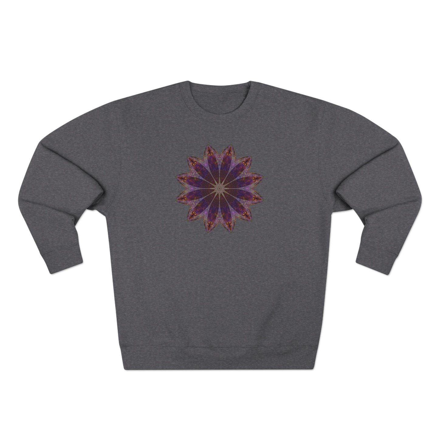 Unisex Crewneck Sweatshirt - Love Light Mandalas No.11