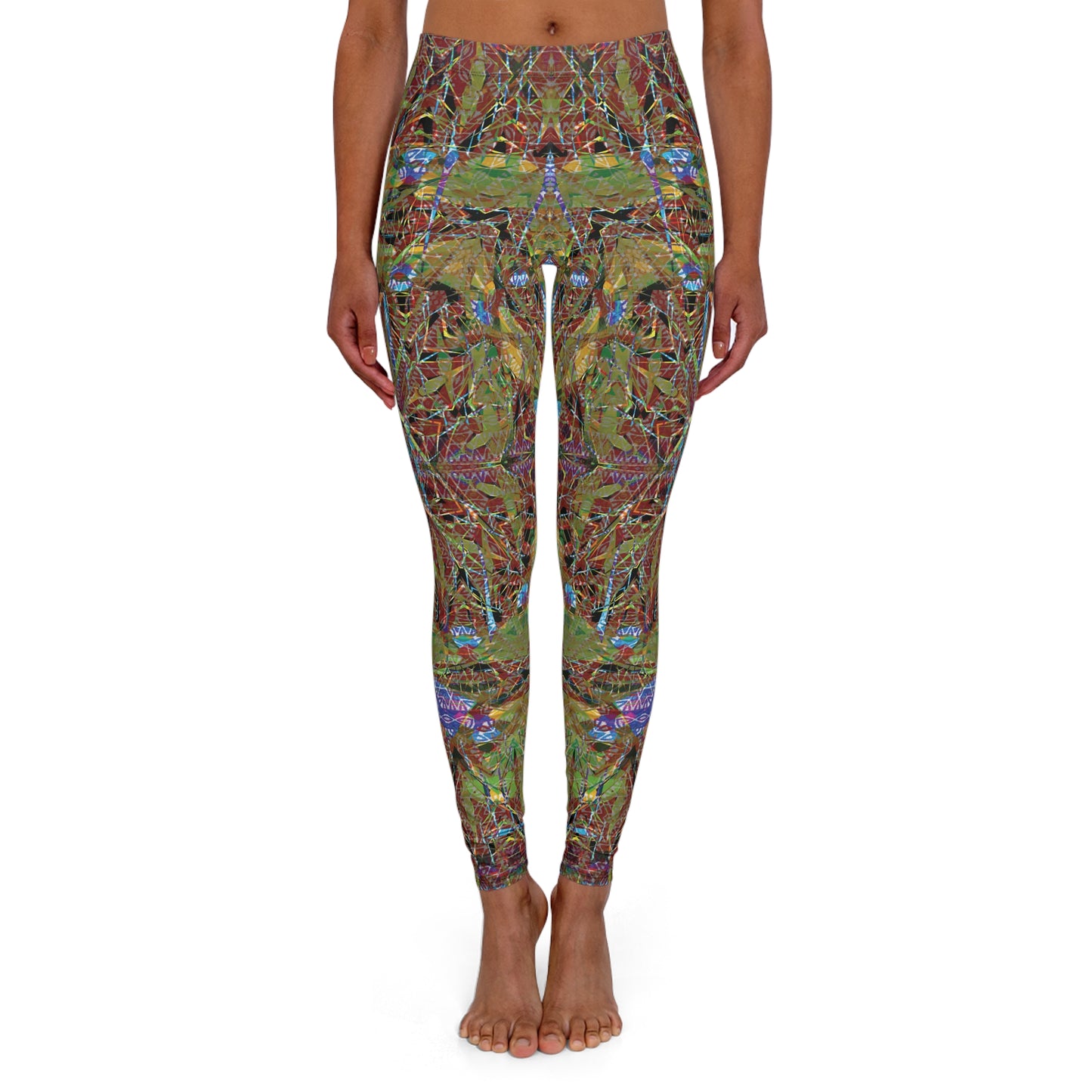 Spandex Leggings - Mandala Series No.6