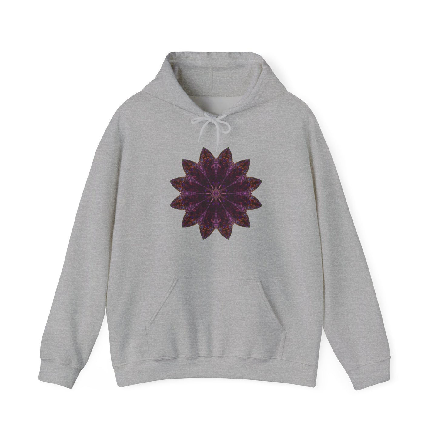 Unisex Heavy Blend™ Hooded Sweatshirt - Love Light Mandalas No.15