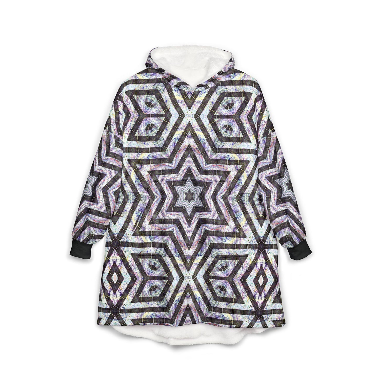 Unisex Hooded Blanket - Kaleidoscope P5 No. 20