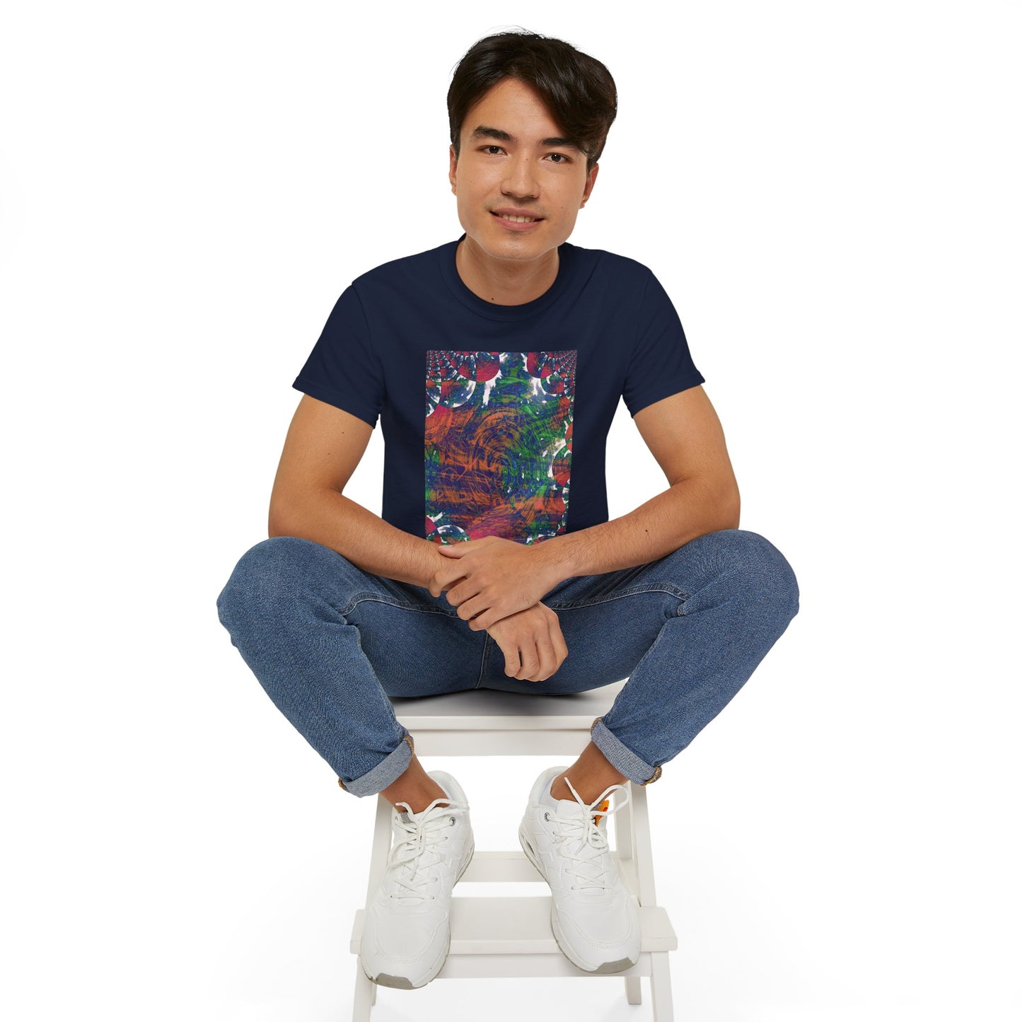 Unisex Ultra Cotton Tee - Love Light Fractals No.2