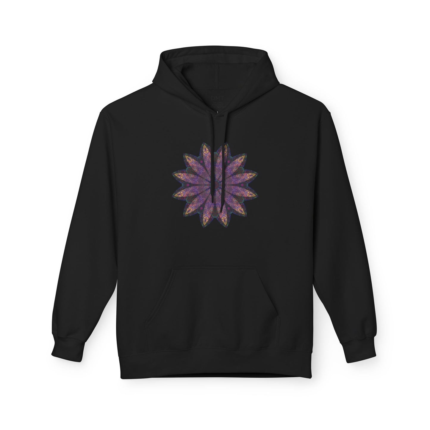 Unisex Midweight Softstyle Fleece Hoodie - Love Light Mandalas No.24