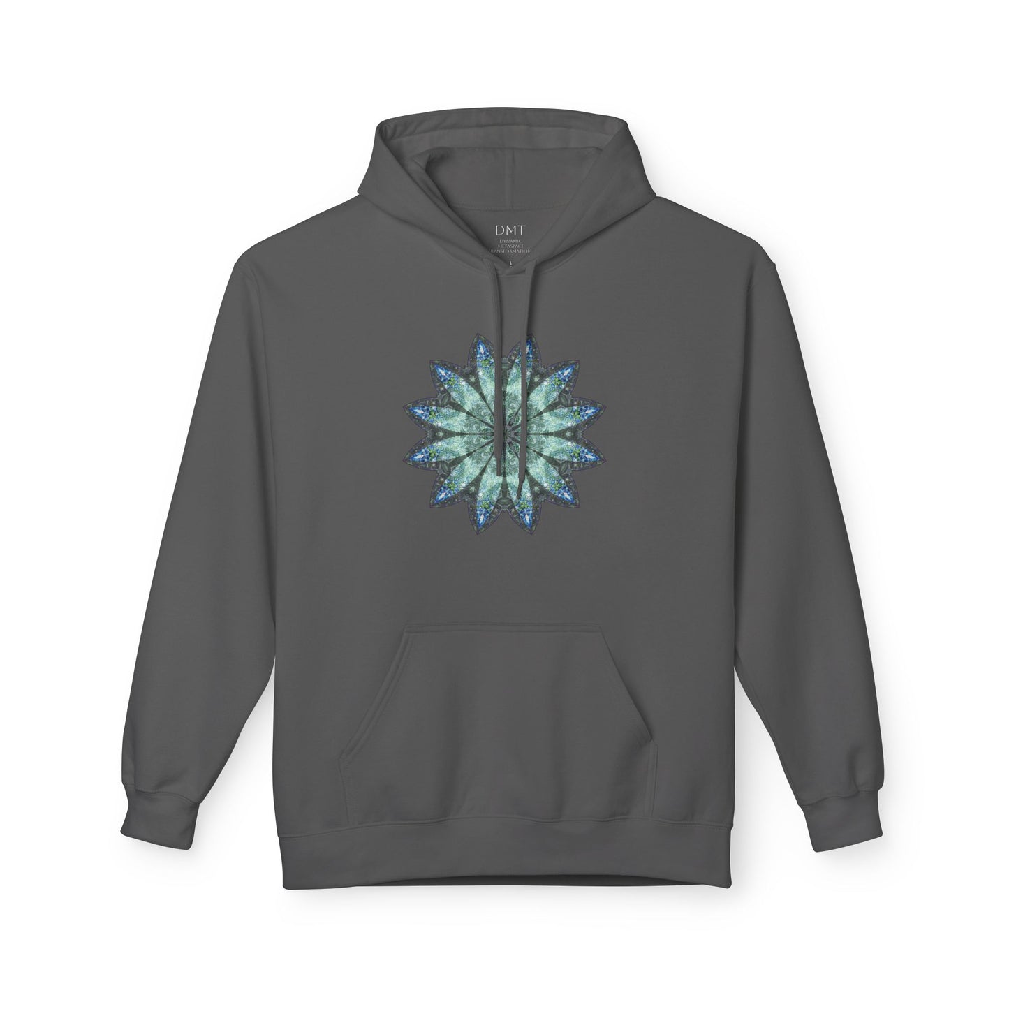 Unisex Midweight Softstyle Fleece Hoodie - Love Light Mandalas No.20
