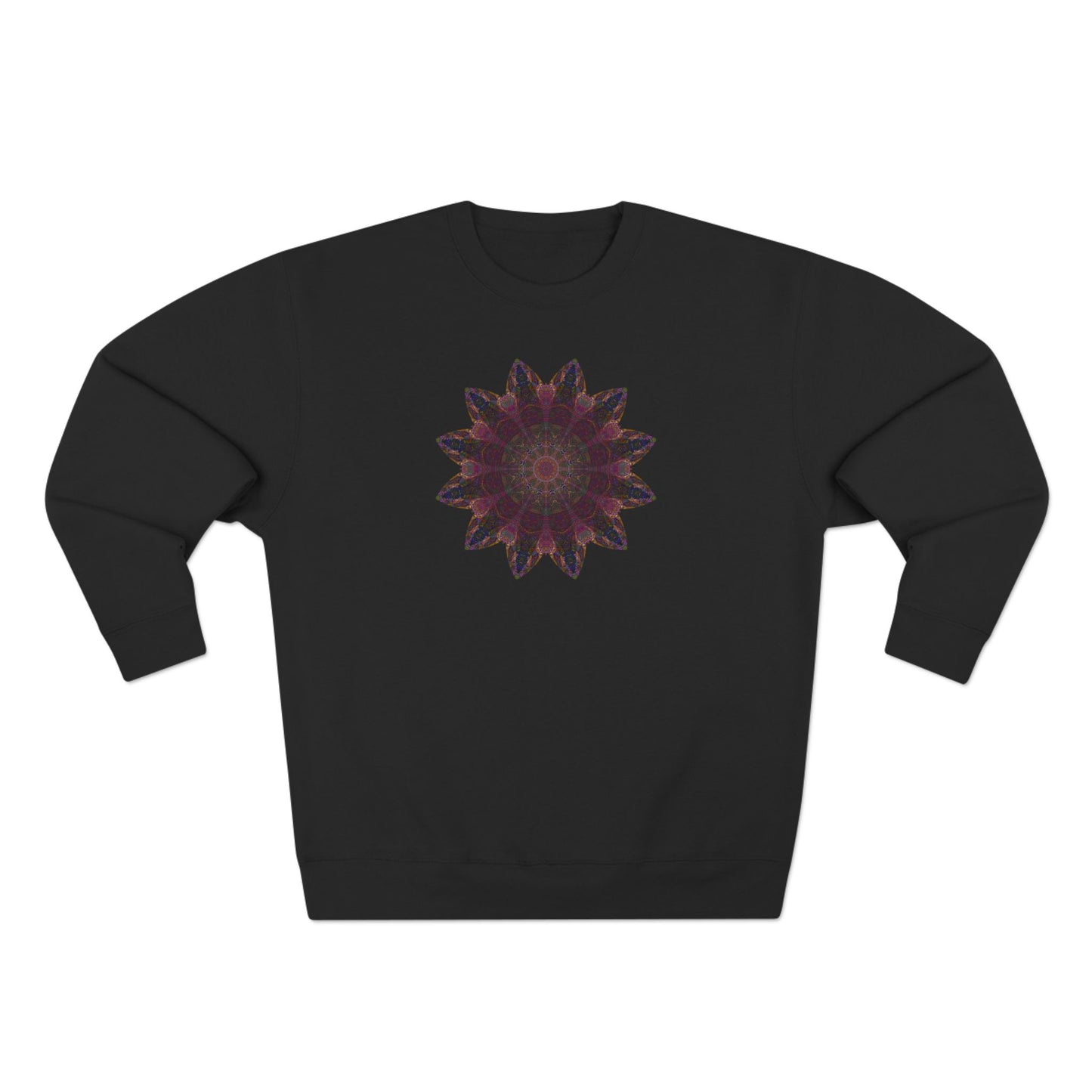 Unisex Crewneck Sweatshirt - Love Light Mandalas No.8