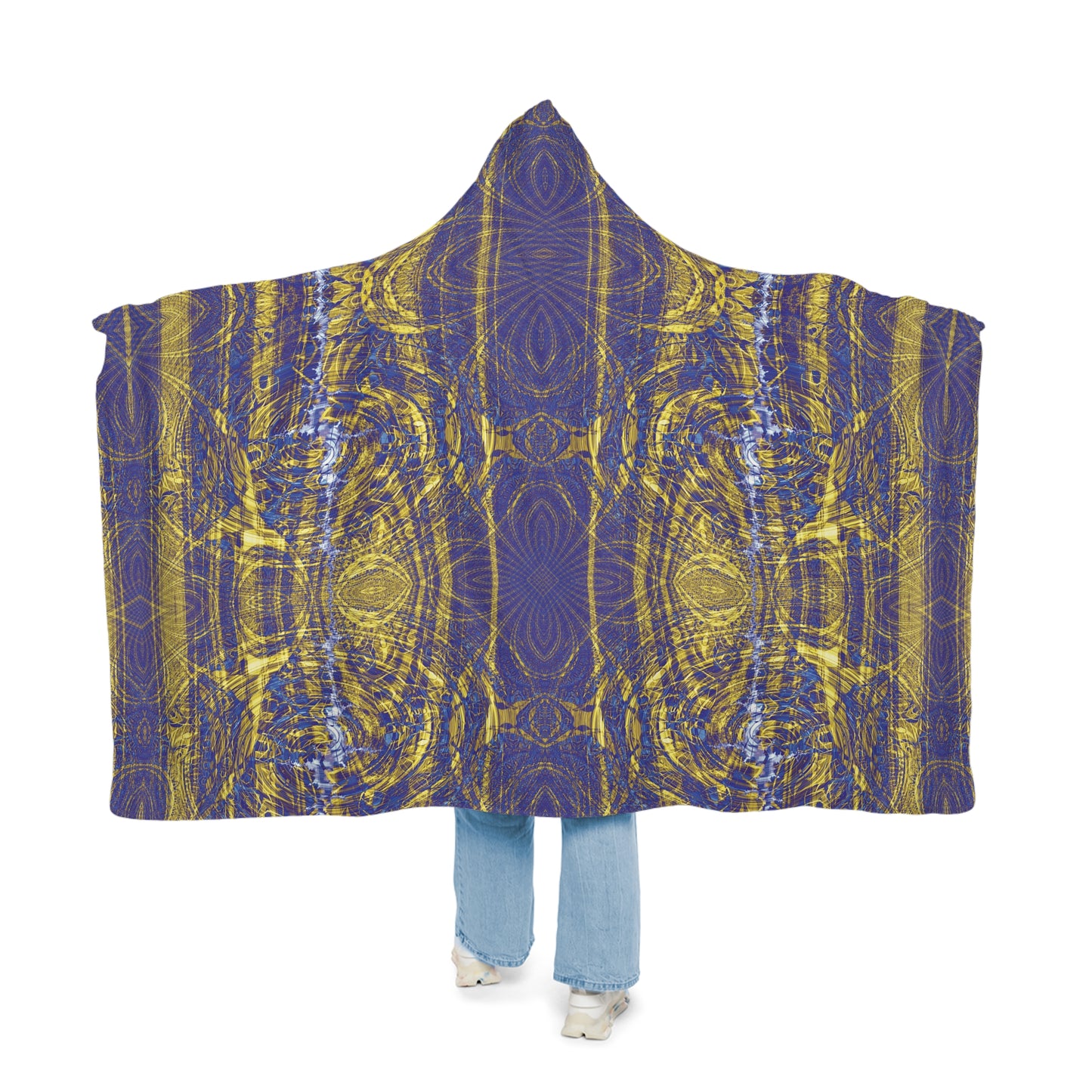 Snuggle Blanket - Love Light Fractals No.1