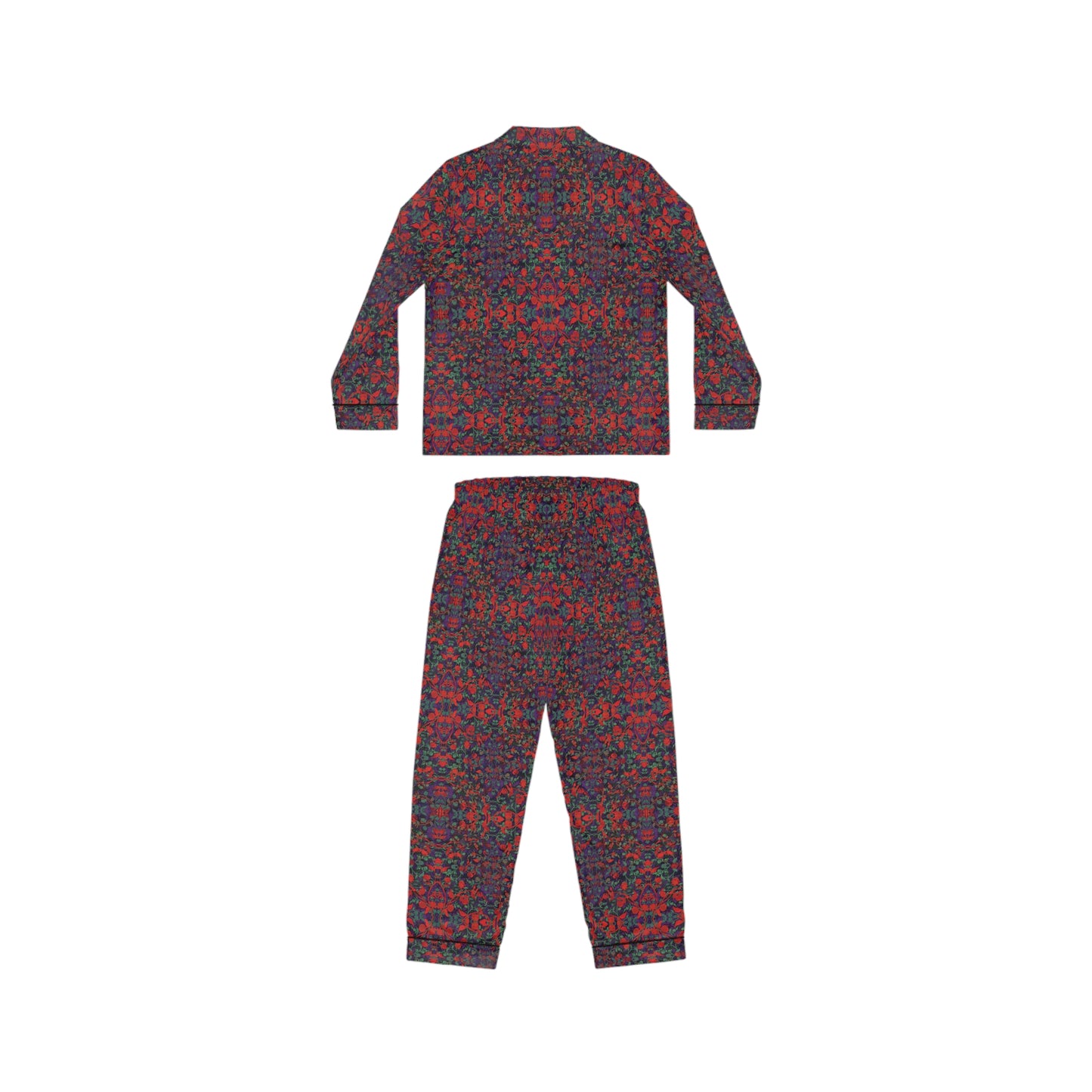 Women's Satin Pajamas - Hidden Weave No.25