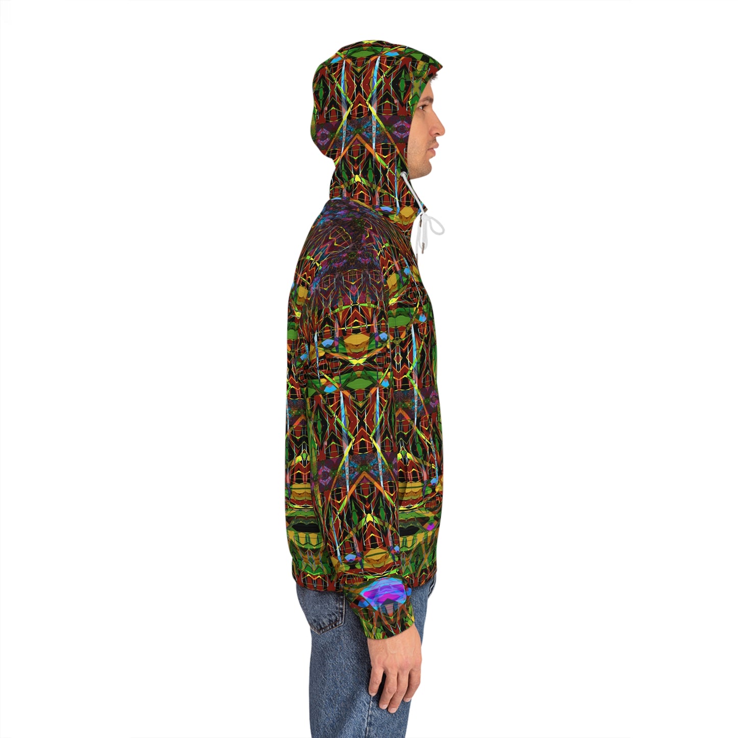 Men's Full-Zip Hoodie - Mandala Series No.5