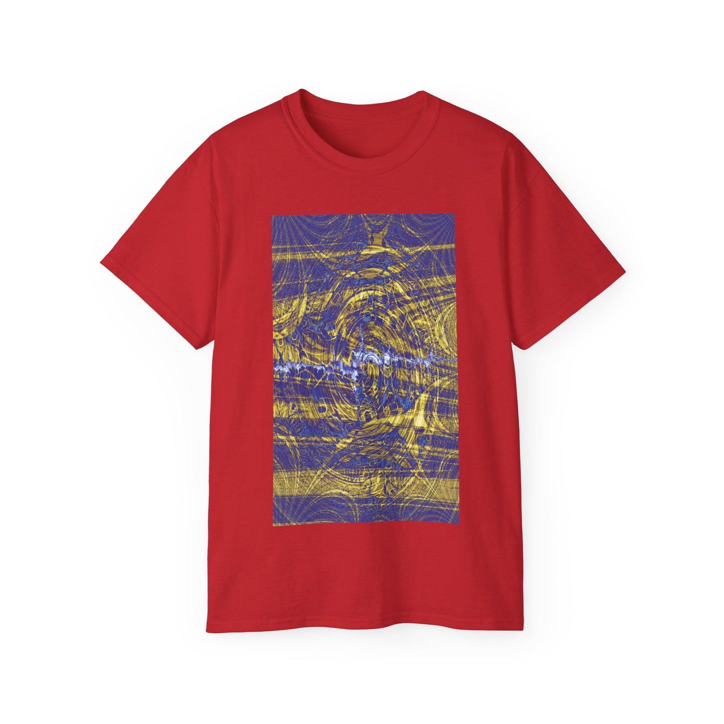 Unisex Ultra Cotton Tee - Love Light Fractals No.1