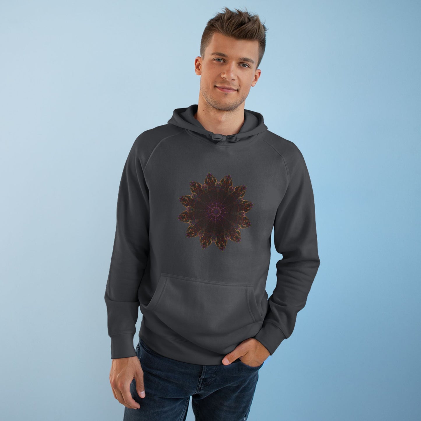 Unisex Supply Hoodie - Love Light Mandalas No.12