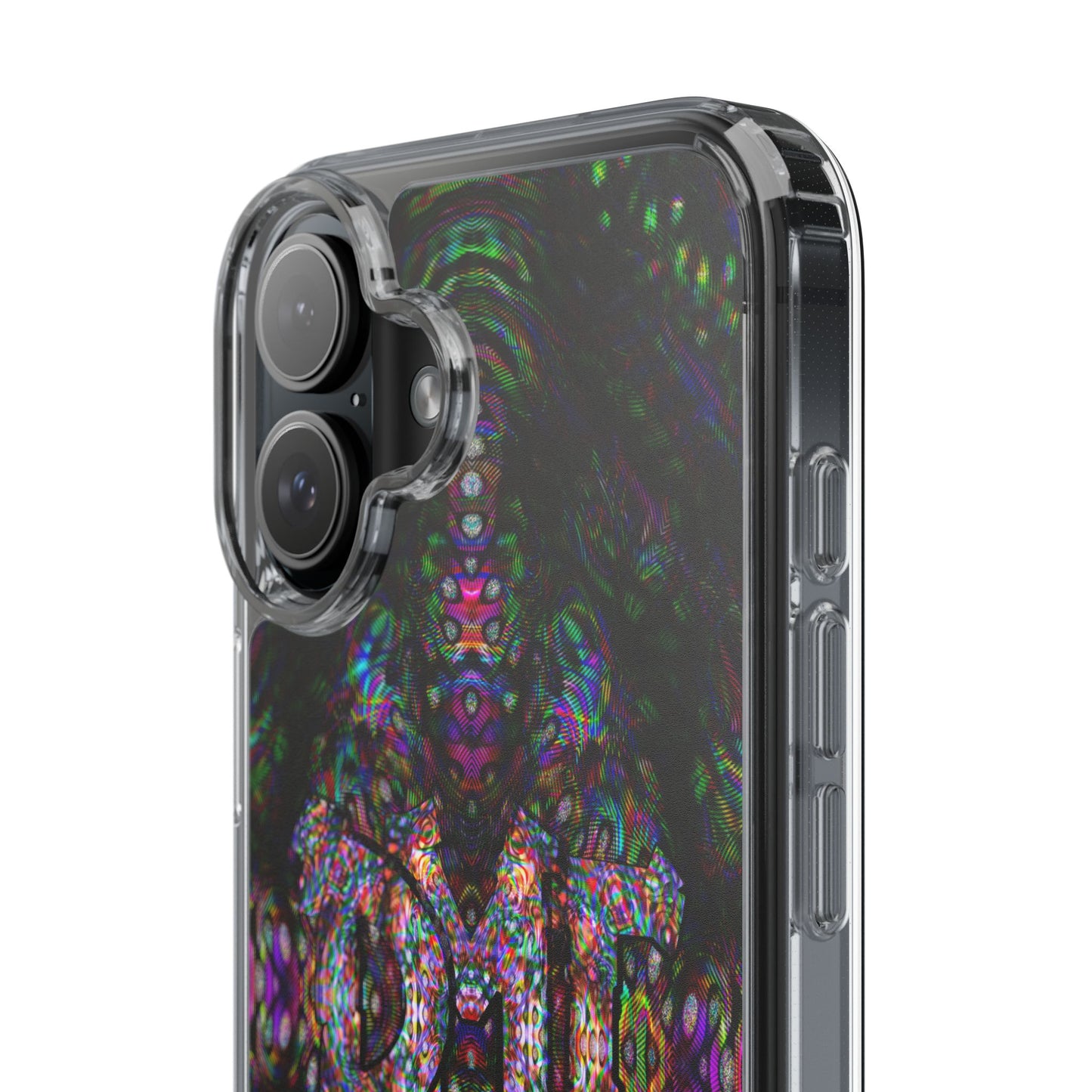 iPhone 16 Clear Case – DMT Scribe No.T2T1