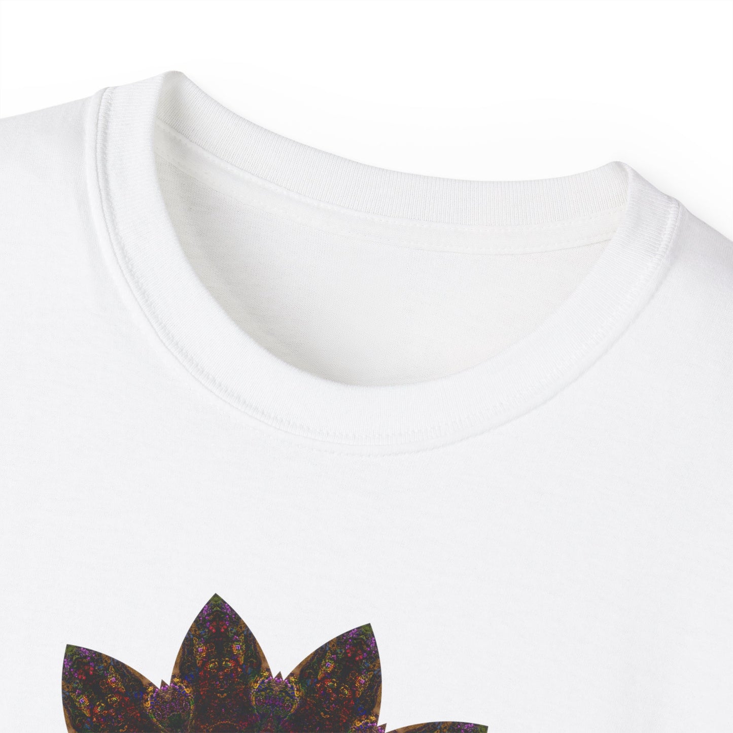 Unisex Ultra Cotton Tee - Love Light Mandalas No.12