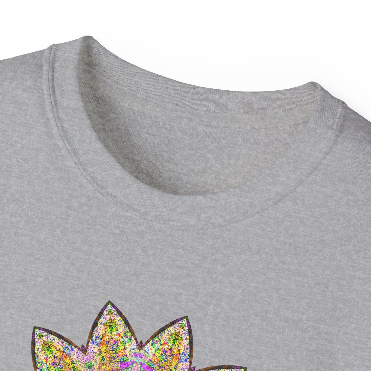 Unisex Ultra Cotton Tee - Love Light Mandalas No.14