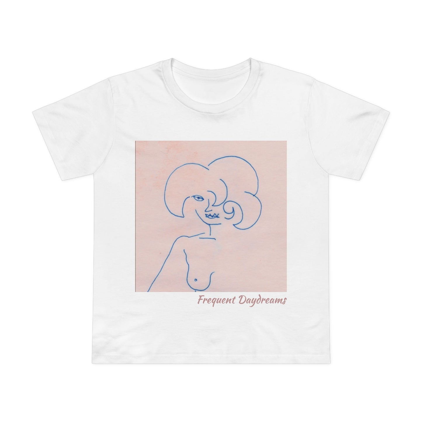 Women’s Maple Tee - Frequent Daydreams Sketch No.45