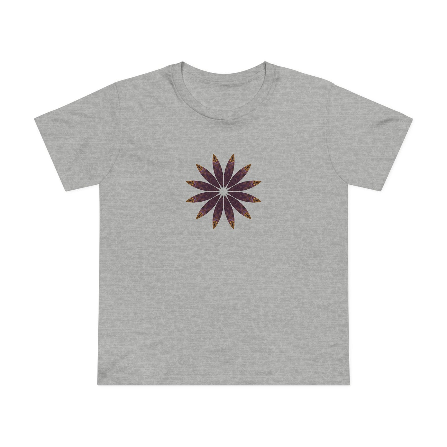 Women’s Maple Tee - Love Light Mandalas No.2