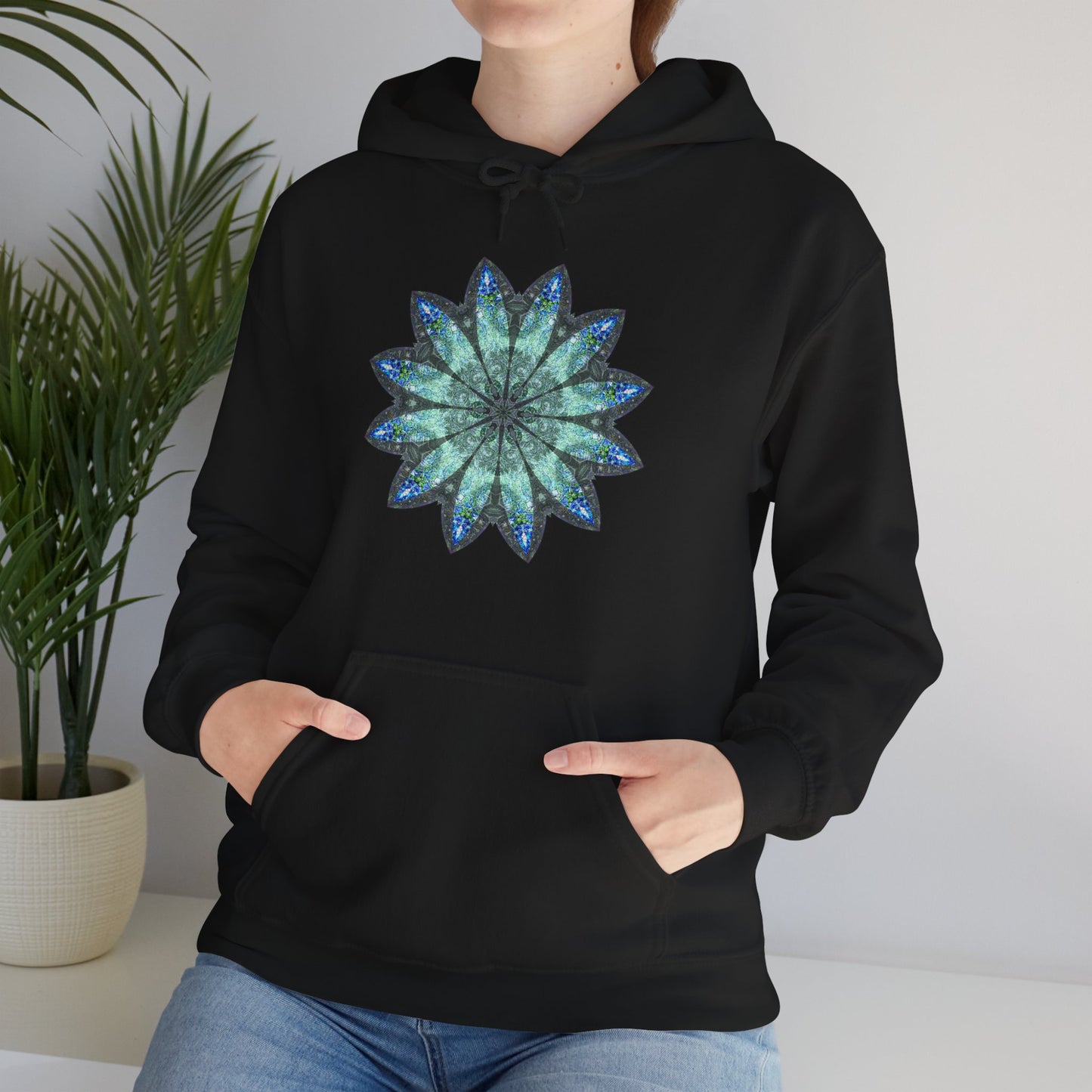 Unisex Heavy Blend™ Hooded Sweatshirt - Love Light Mandalas No.20