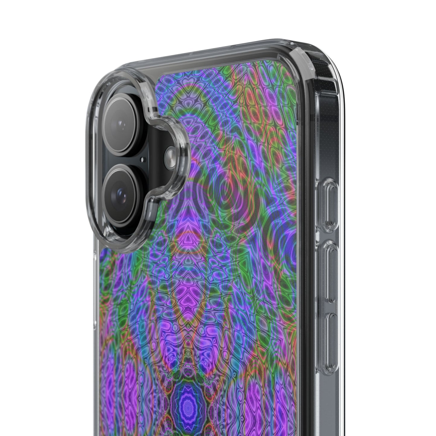 iPhone 16 Clear Case – DMT Seer No.21