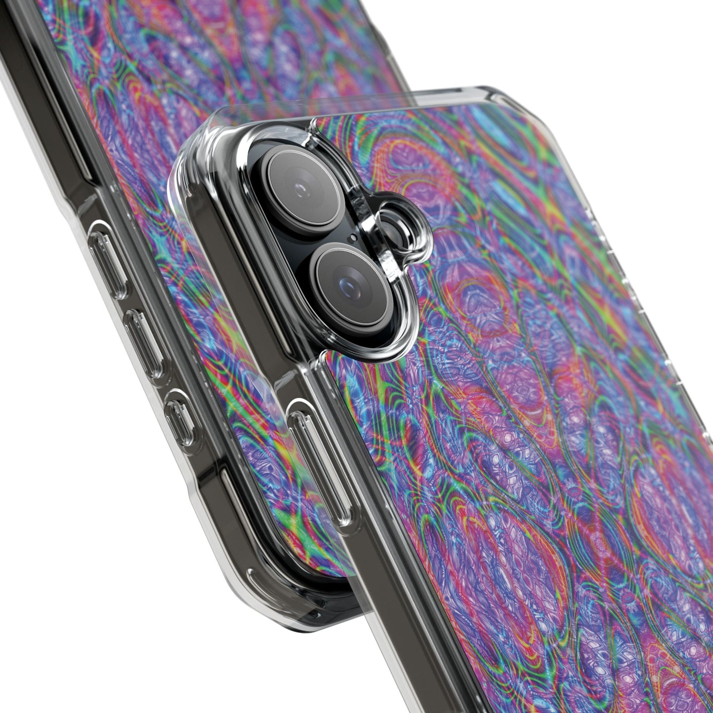 iPhone 16 Magnetic Clear Impact Case - DMT Seer No.22