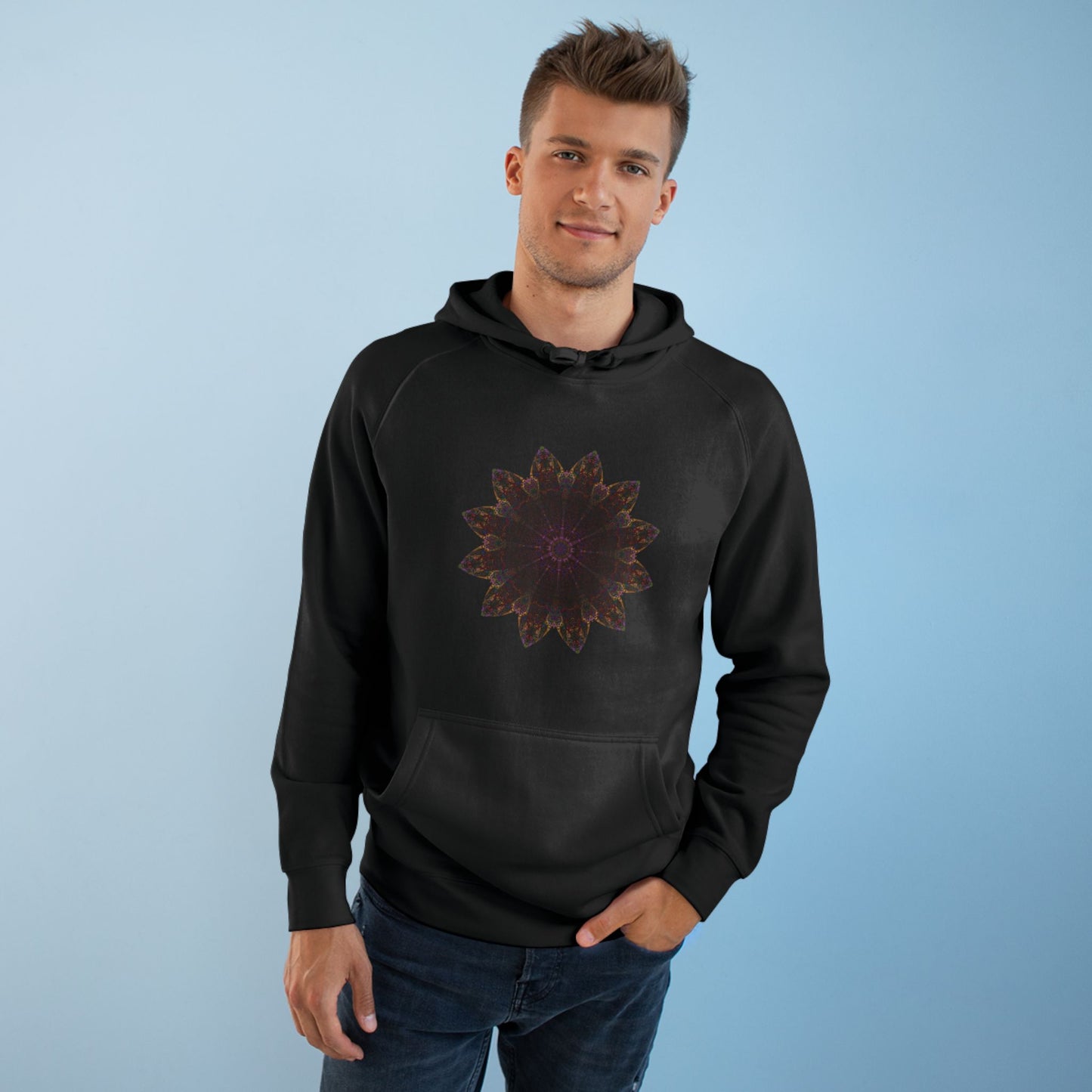 Unisex Supply Hoodie - Love Light Mandalas No.12