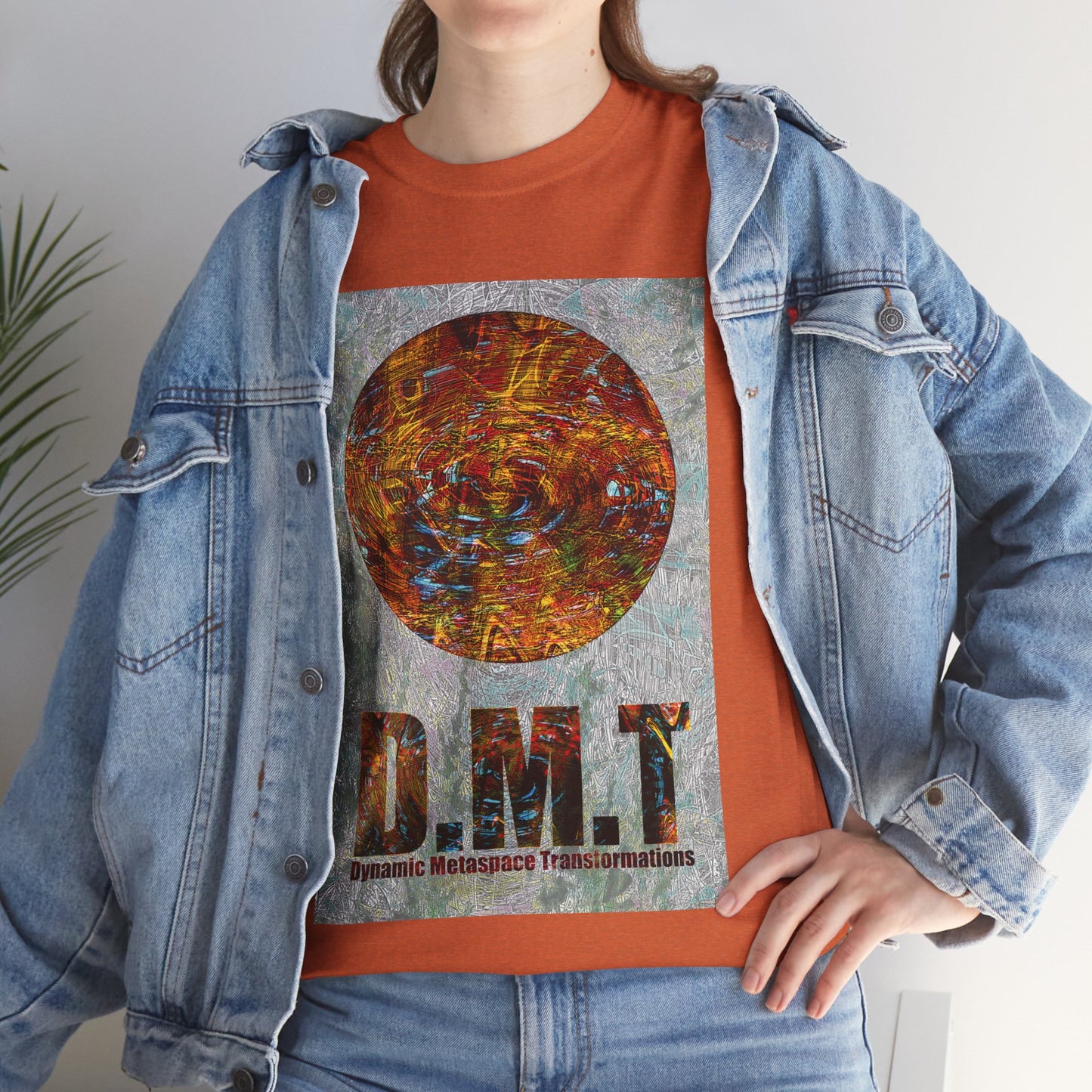 Unisex Heavy Cotton Tee - DMT Spheres No.1