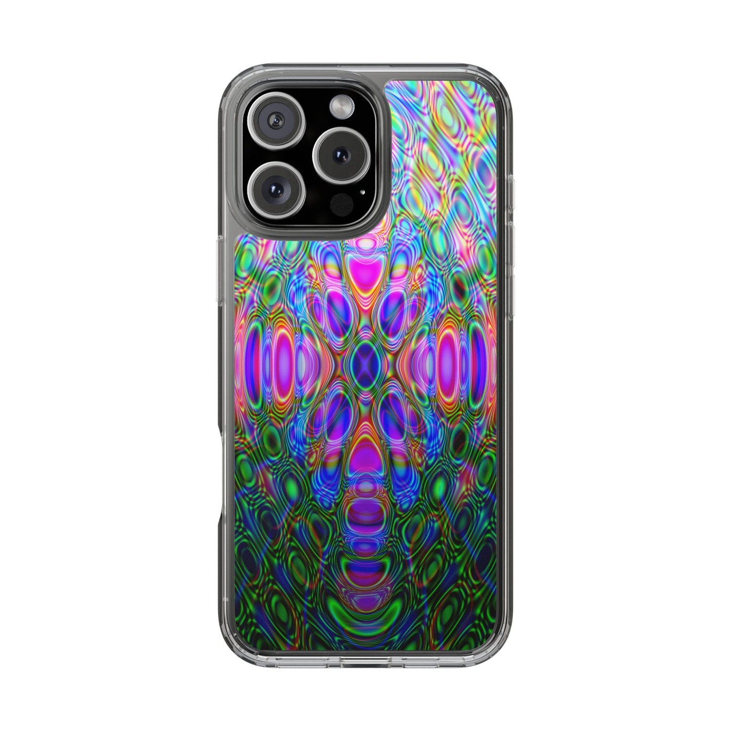 iPhone 16 Clear Case – DMT Seer No.2