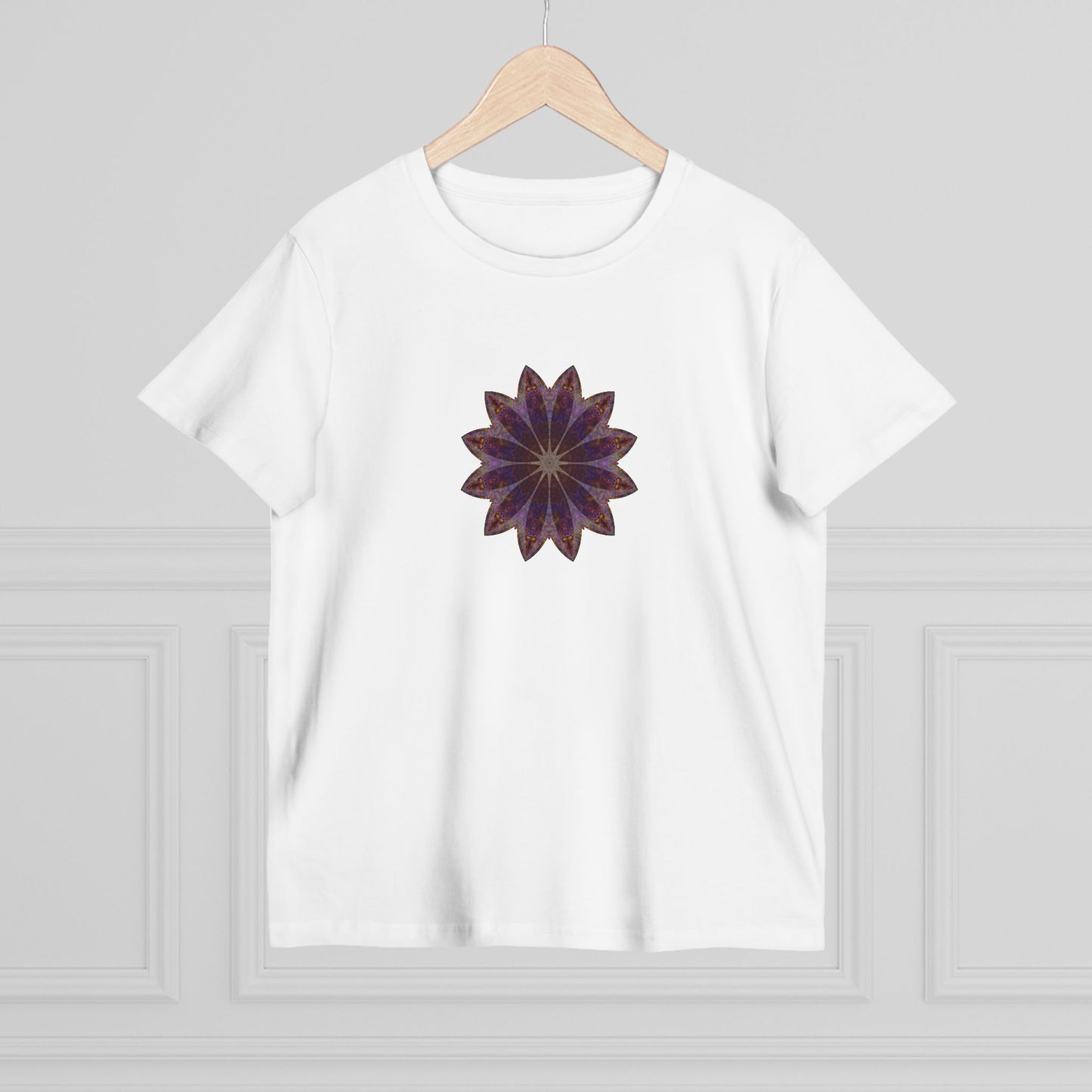 Women’s Maple Tee - Love Light Mandalas No.11