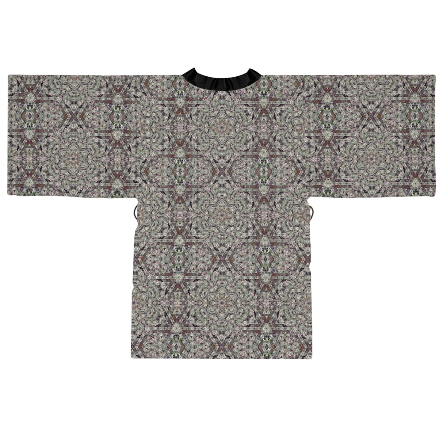 Long Sleeve Kimono Robe - P5 Kaleidoscopic No.25